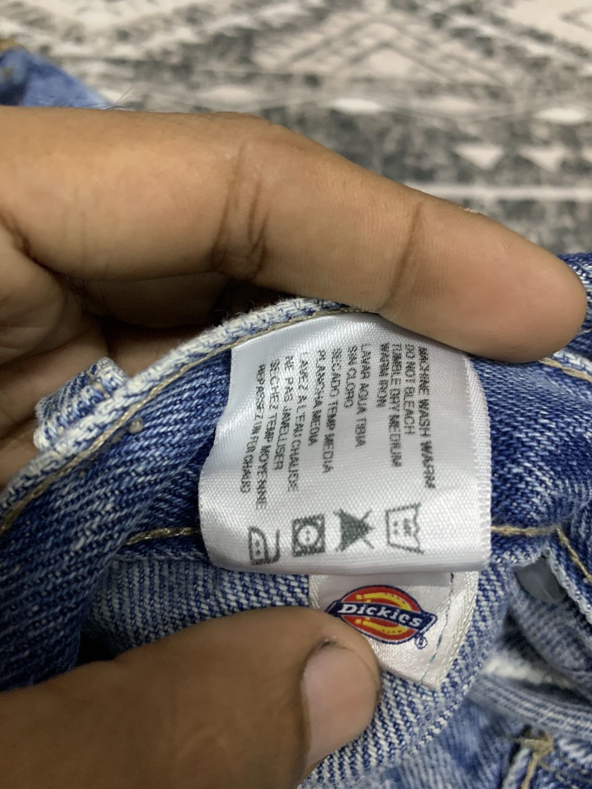 Dickies 90s OG DICKIES CARPENTER DENIM JEANS Size US 33 - 9 Thumbnail
