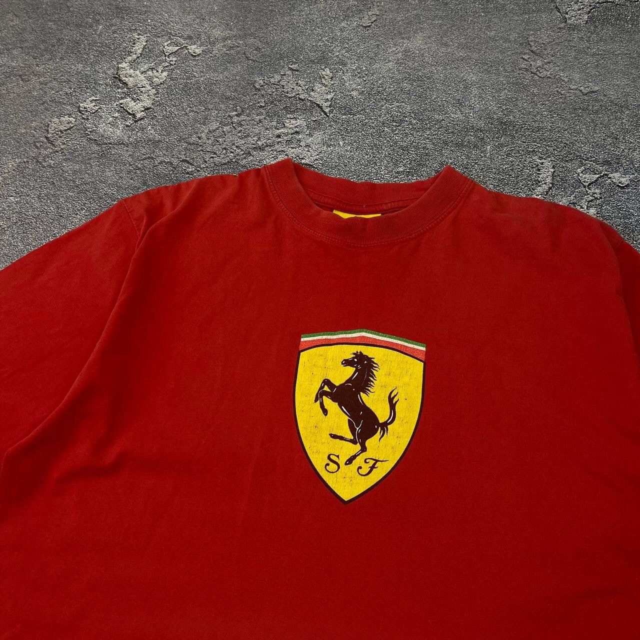 Vintage Vintage 90's Ferrari Formula 1996 F1 Racing Team Shirt Size US M / EU 48-50 / 2 - 12 Thumbnail