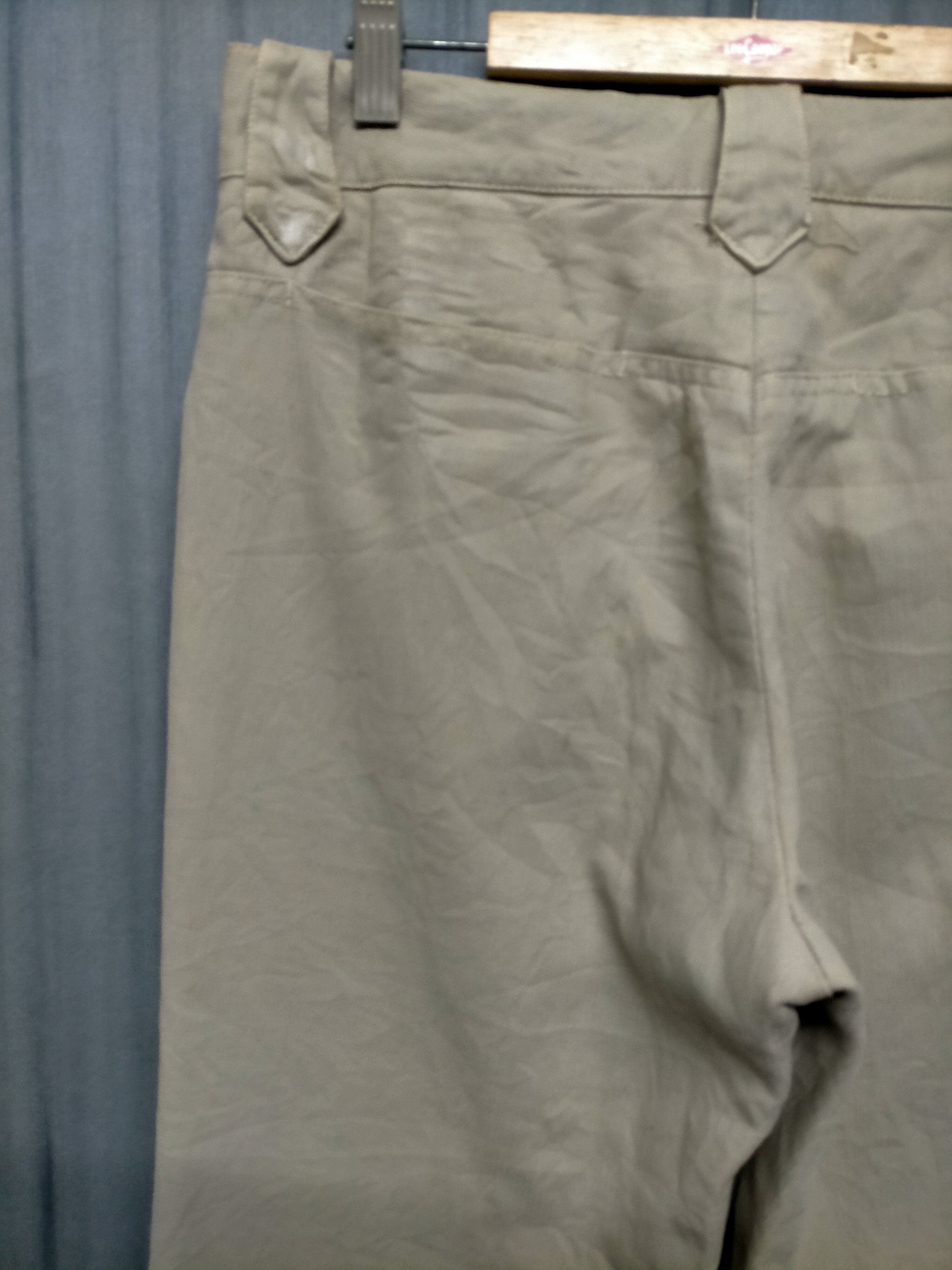 Maison Margiela Vintage Maison Margiela Beige Regular Pants Size US 30 / EU 46 - 12 Thumbnail