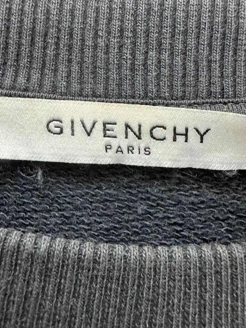 Givenchy Givenchy Printed Men's Black Sweatshirt Size US L / EU 52-54 / 3 - 3 Thumbnail