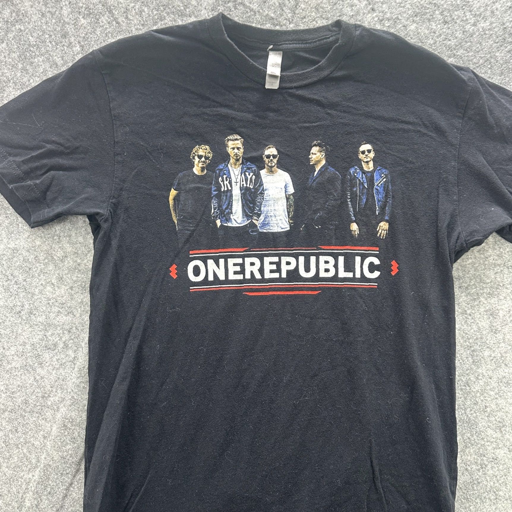 Next Level Next Level Shirt Small Black OneRepublic Civic Tour Band Concert Tee 2010s Mens Size US S / EU 44-46 / 1 - 2 Thumbnail