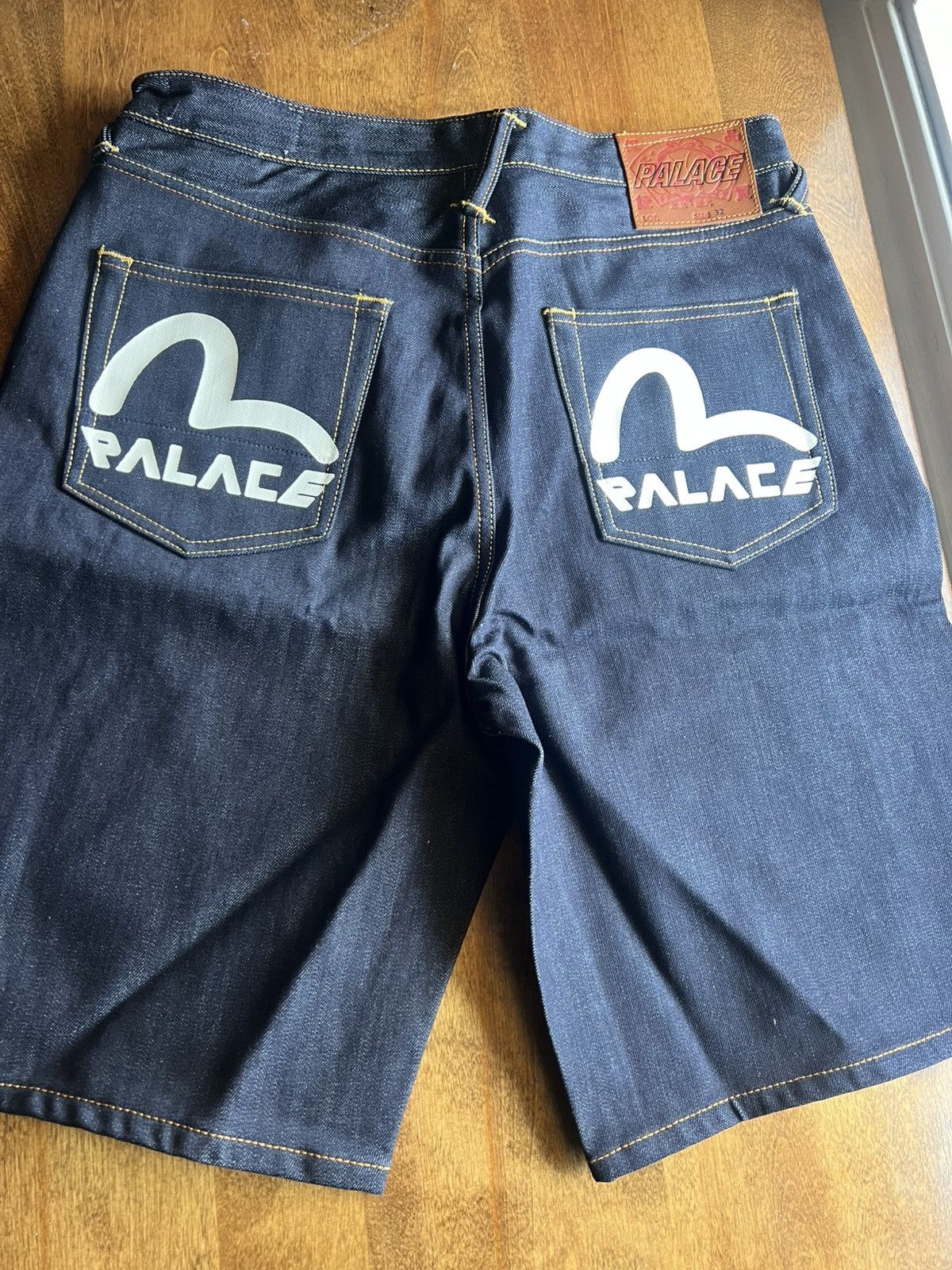 Evisu × Palace Palace Evisu Raw Long Denim Short Size US 32 / EU 48 - 4 Thumbnail