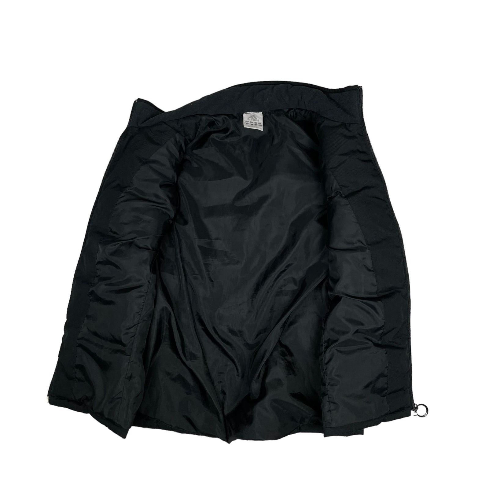 Adidas × Vintage Adidas Men's Black Outdoor Logo Full Zip Puffer Vest Medium Size US M / EU 48-50 / 2 - 10 Thumbnail