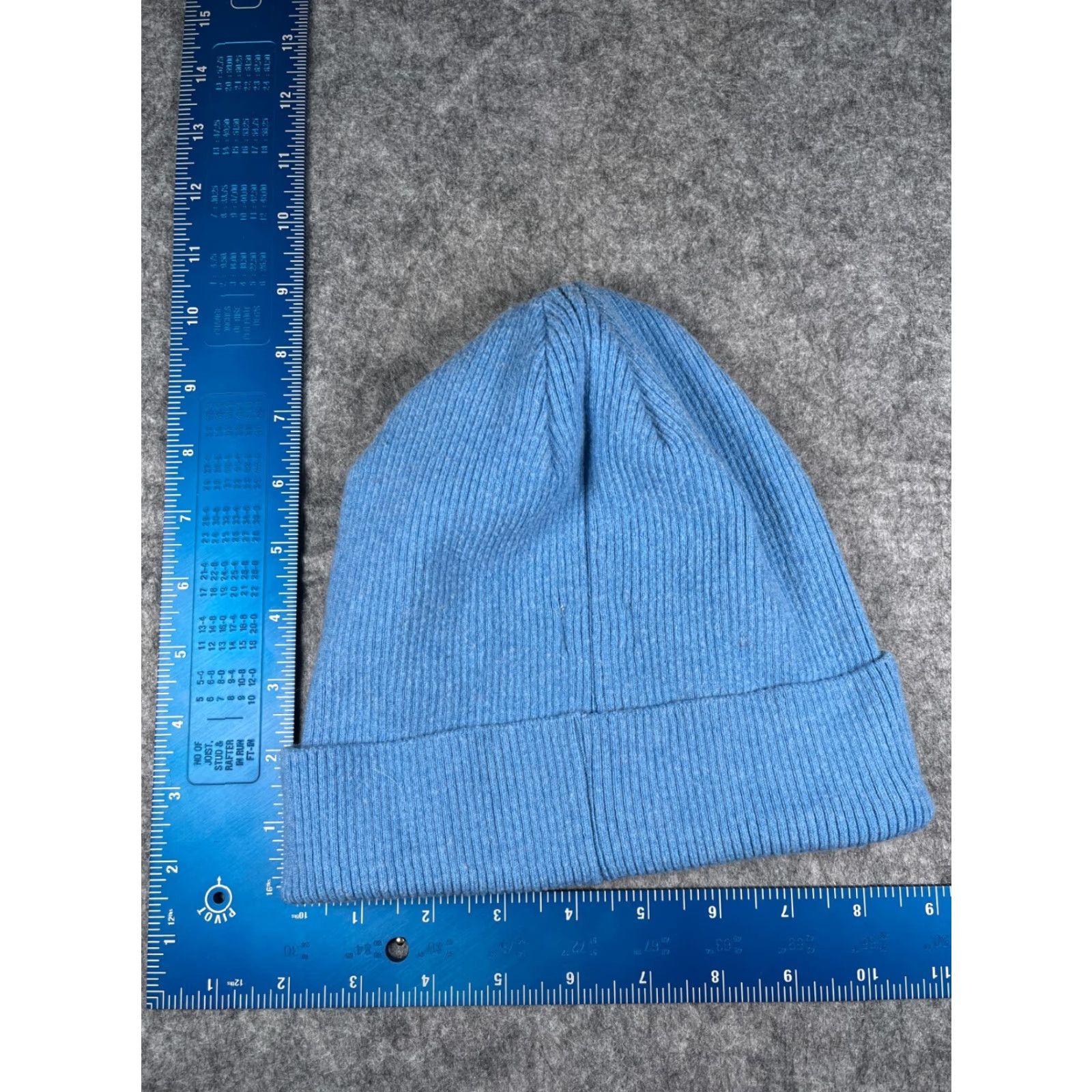Vintage A New Day Beanie Toque Adult One Size Blue Knit Polyester Wool Blend Winter Size ONE SIZE - 3 Thumbnail