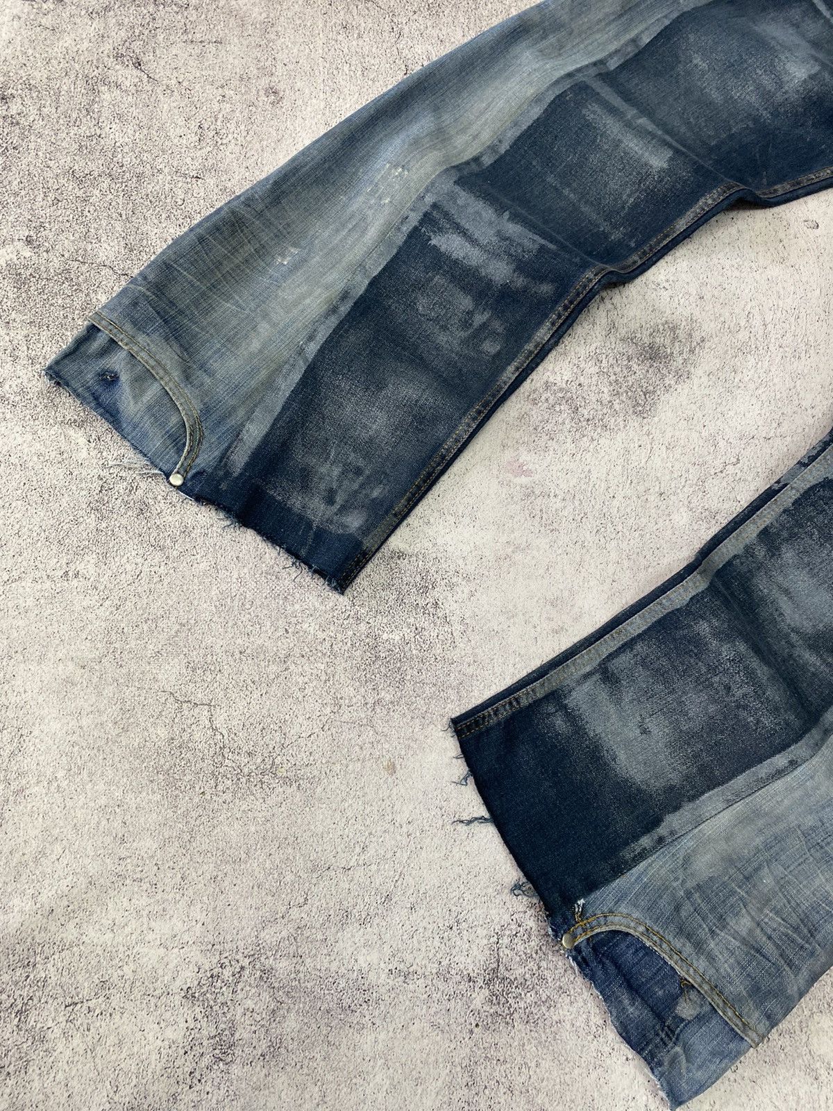 Vintage Distressed denim vintage faded pants dirty crashed thrased Size US 32 / EU 48 - 7 Thumbnail
