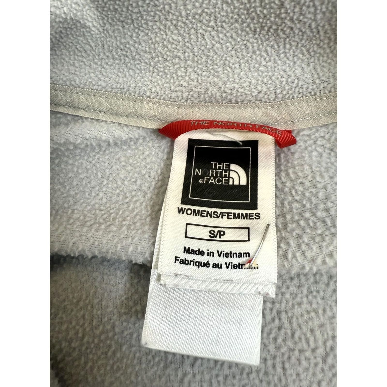 The North Face North Face Jacket Womens Small Gray Full Zip Fleece Lightweight Outdoors Hiking Size S / US 4 / IT 40 - 3 Thumbnail