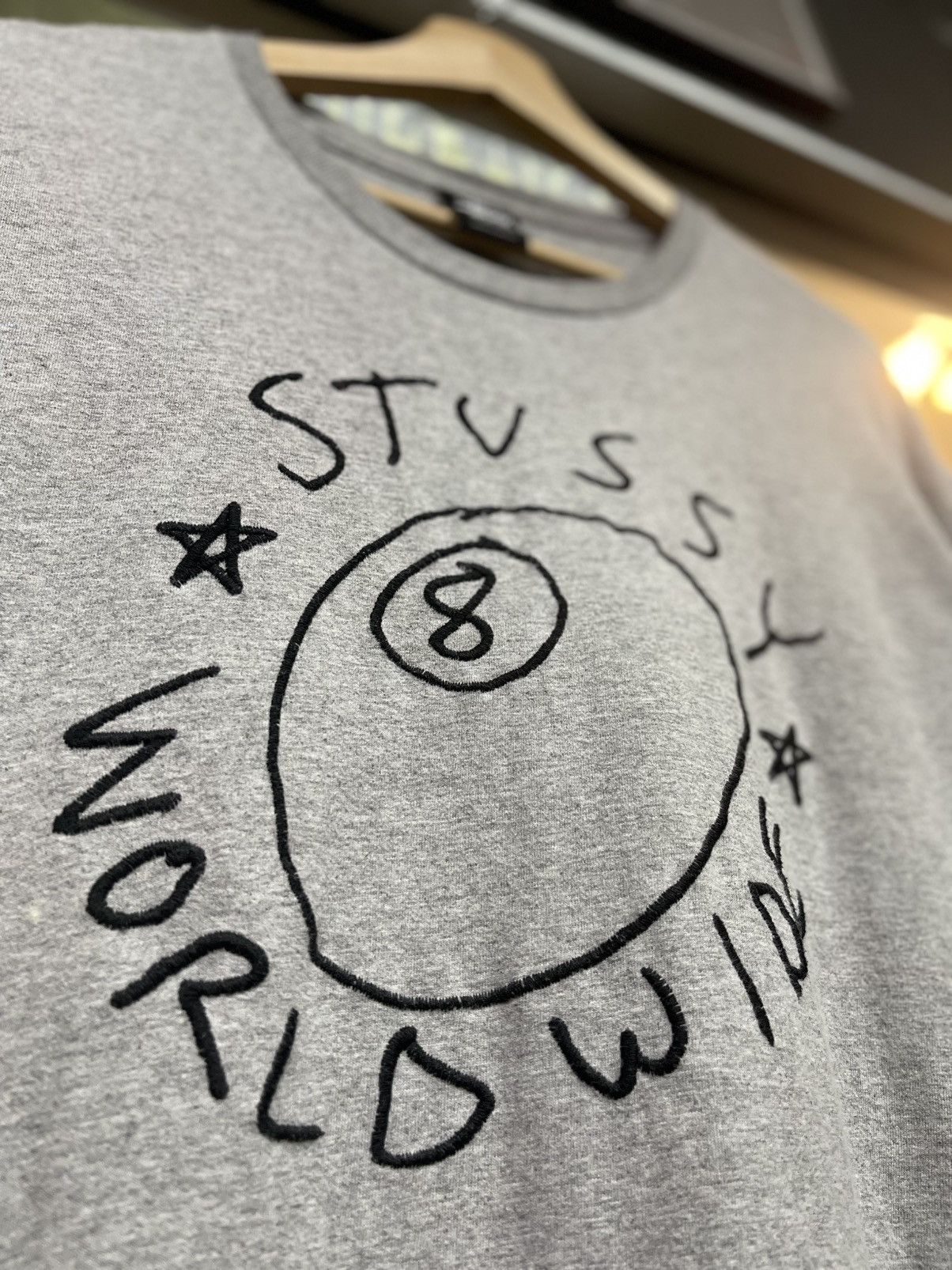 Stussy Stussy worldwide 8 ball logo embroidery Size US XL / EU 56 / 4 - 2 Thumbnail