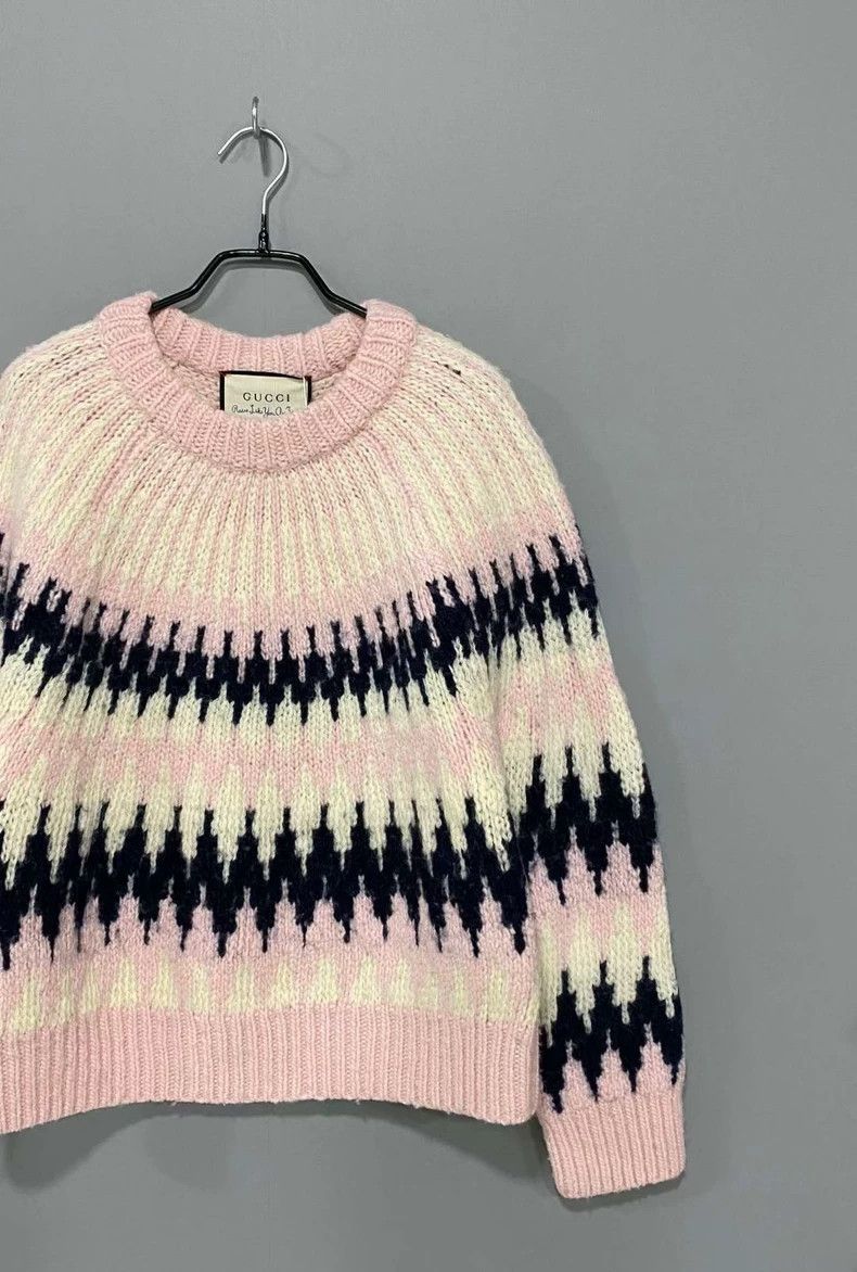 Gucci Gucci Fair Island style wool sweater 2504-Nextarrow Size S / US 4 / IT 40 - 2 Thumbnail