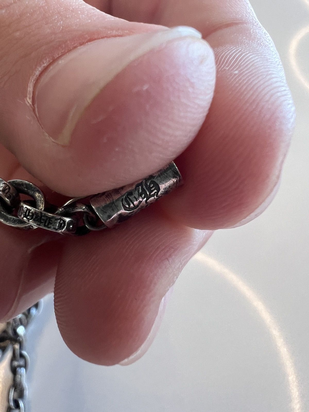 Chrome Hearts Chrome Hearts Paper Chain Lobster Claps Necklace Size ONE SIZE - 6 Thumbnail