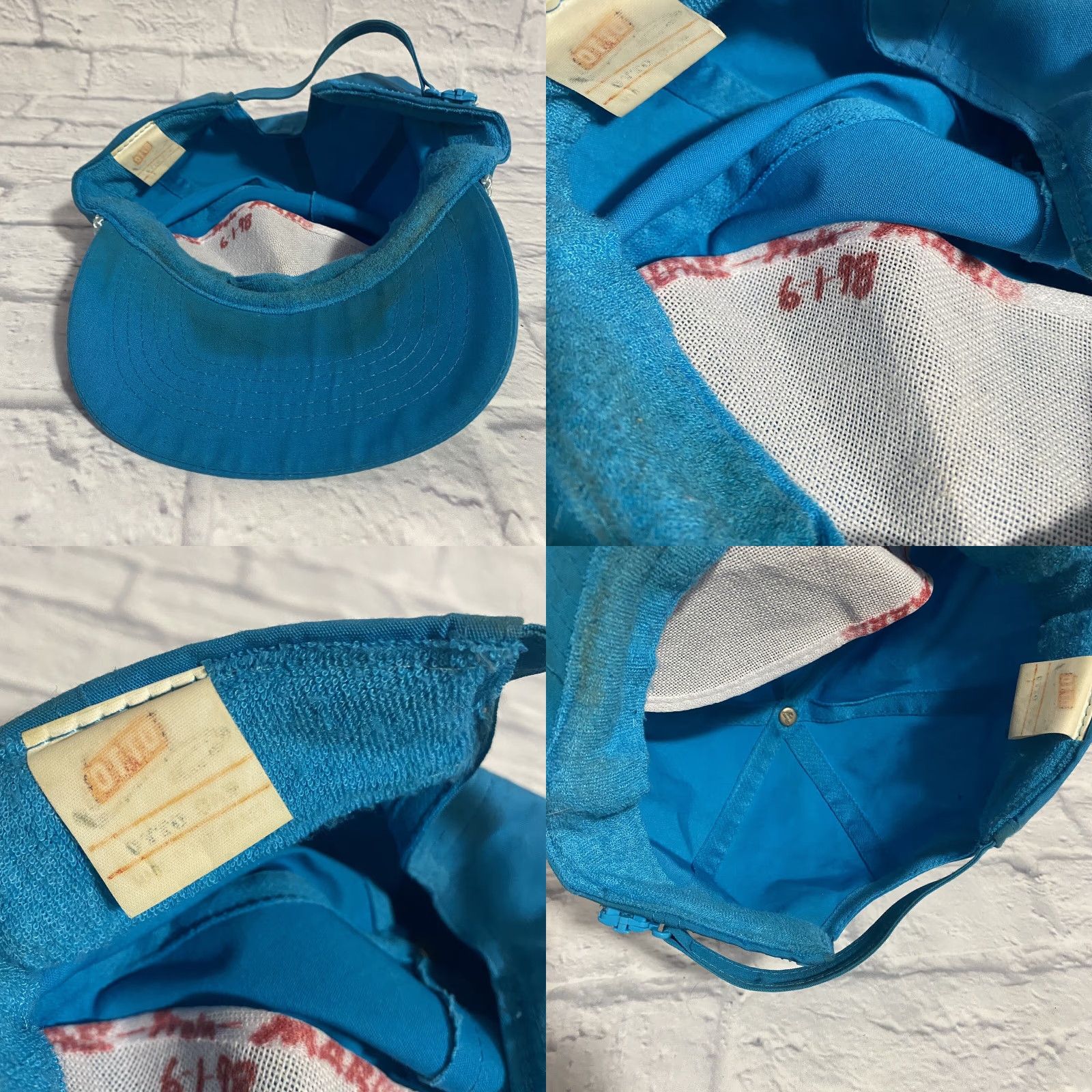 Vintage VINTAGE Dunkin Donuts Hat Cap Baseball Adjustable Roped Blue Unisex Adults Workwear Casual Logo Breathable Lightweight Coffe Coolatta Employee Rare Size ONE SIZE - 8 Thumbnail