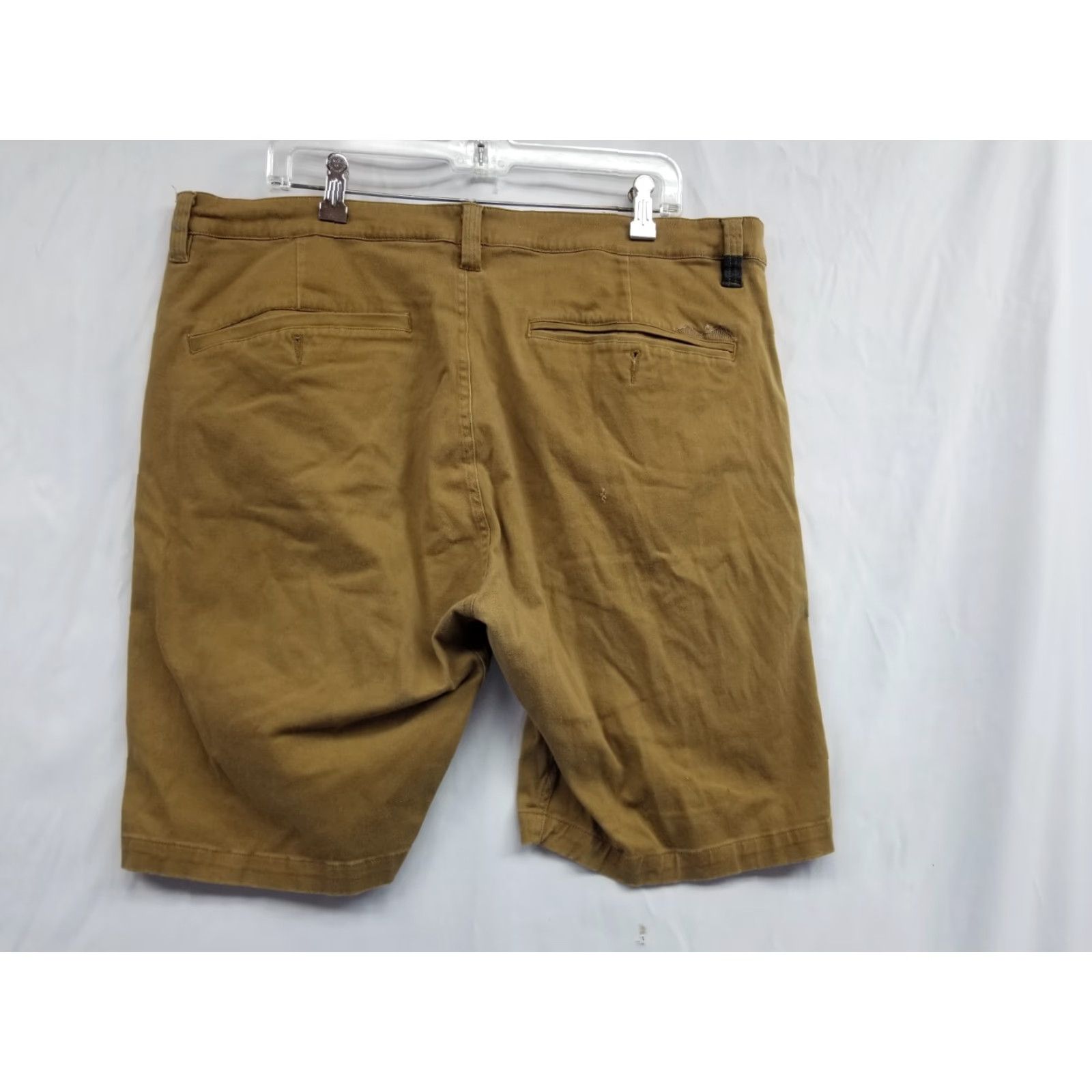 KAVU KAVU Chino Shorts Mens Brown 40 Cotton Size 40 Regular Inseam 9 in See All Pic Size US 40 / EU 56 - 2 Thumbnail