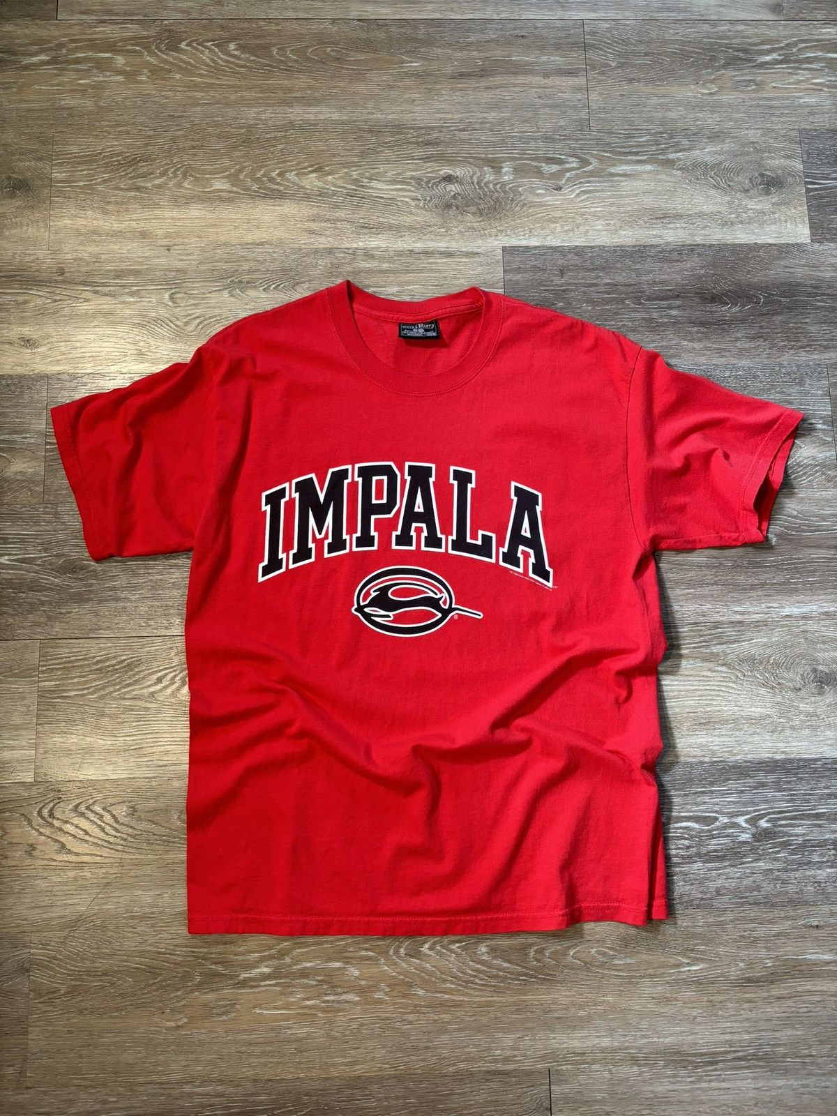 Steve And Barrys Y2K Steve & Barry’s Short Sleeve Impala Tee Size US L / EU 52-54 / 3 - 1 Thumbnail