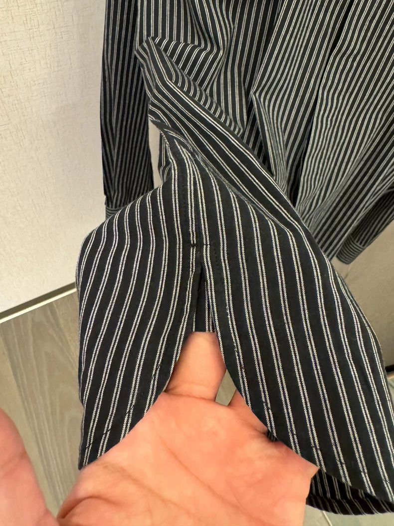 Saint Laurent Paris saint laurent parisMen's Striped Shirt 2503-Nextarrow Size US XS / EU 42 / 0 - 8 Thumbnail
