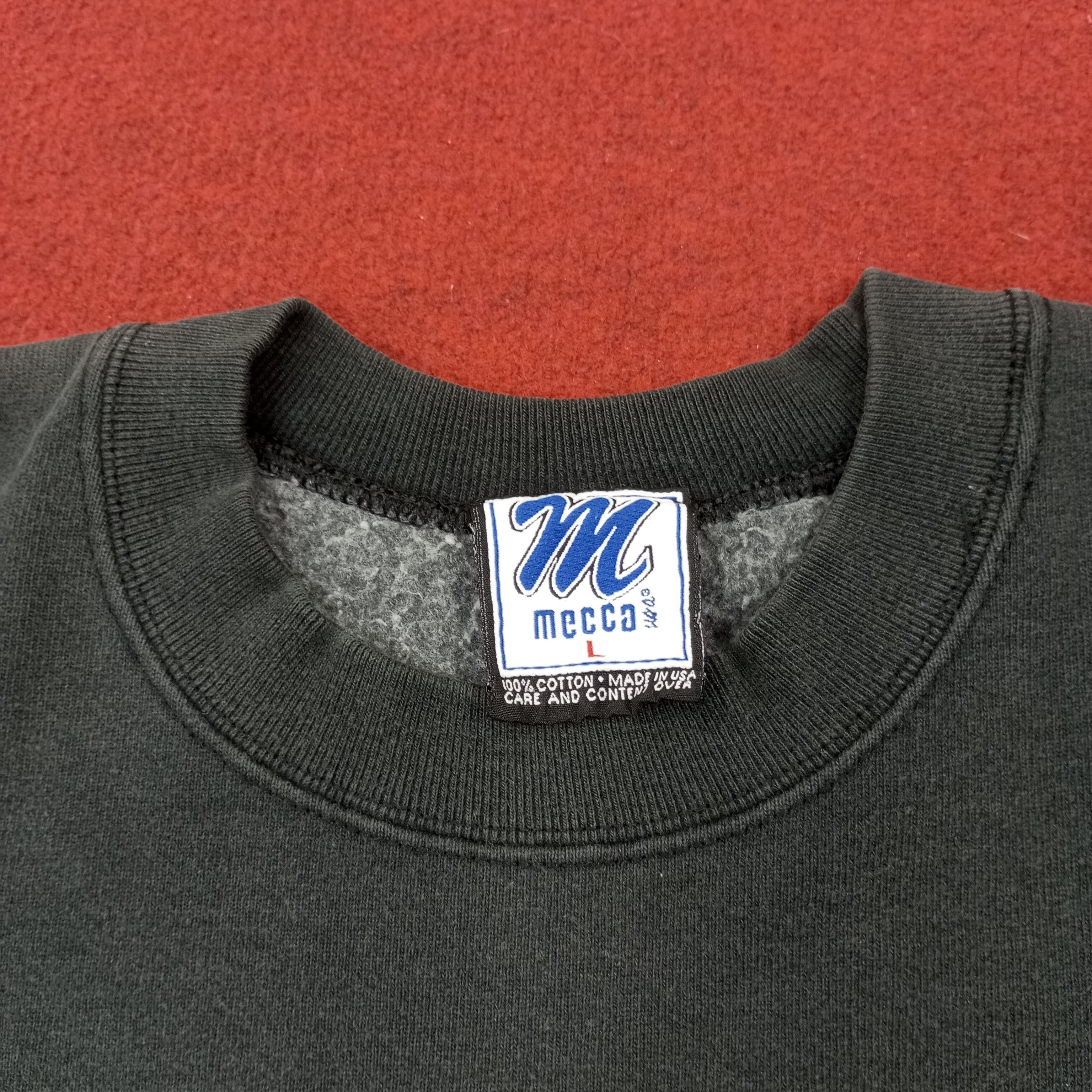 Mecca × Vintage Mecca Music Style Streetwear Sweatshirt Size US L / EU 52-54 / 3 - 5 Thumbnail
