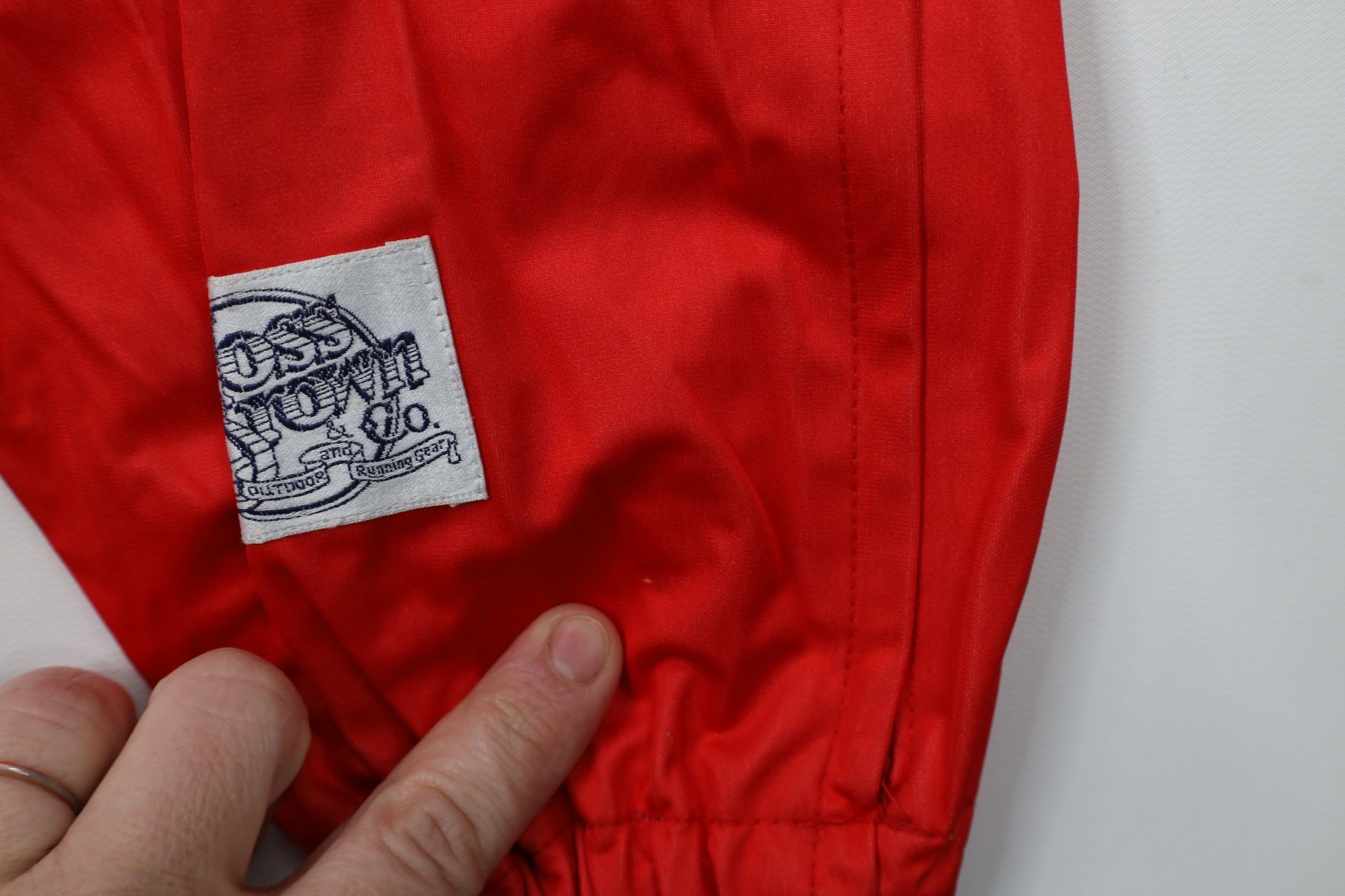 Vintage Vintage 80s Streetwear Waterproof Joggers Pants Red USA Size US 34 / EU 50 - 6 Thumbnail