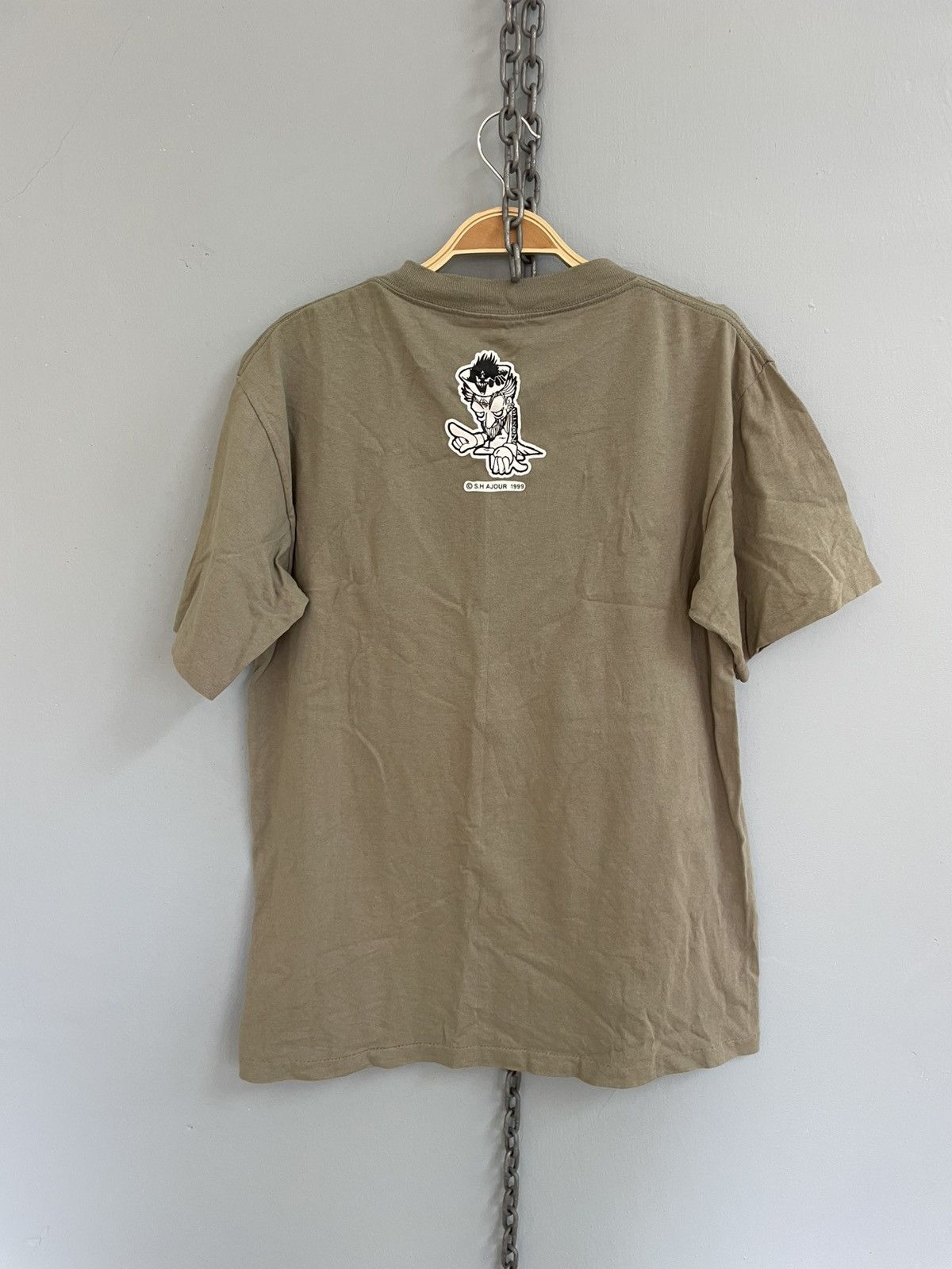 Japanese Brand Vintage 1999 Nostra Dam chan Japanese anime t shirt Size US M / EU 48-50 / 2 - 2 Thumbnail