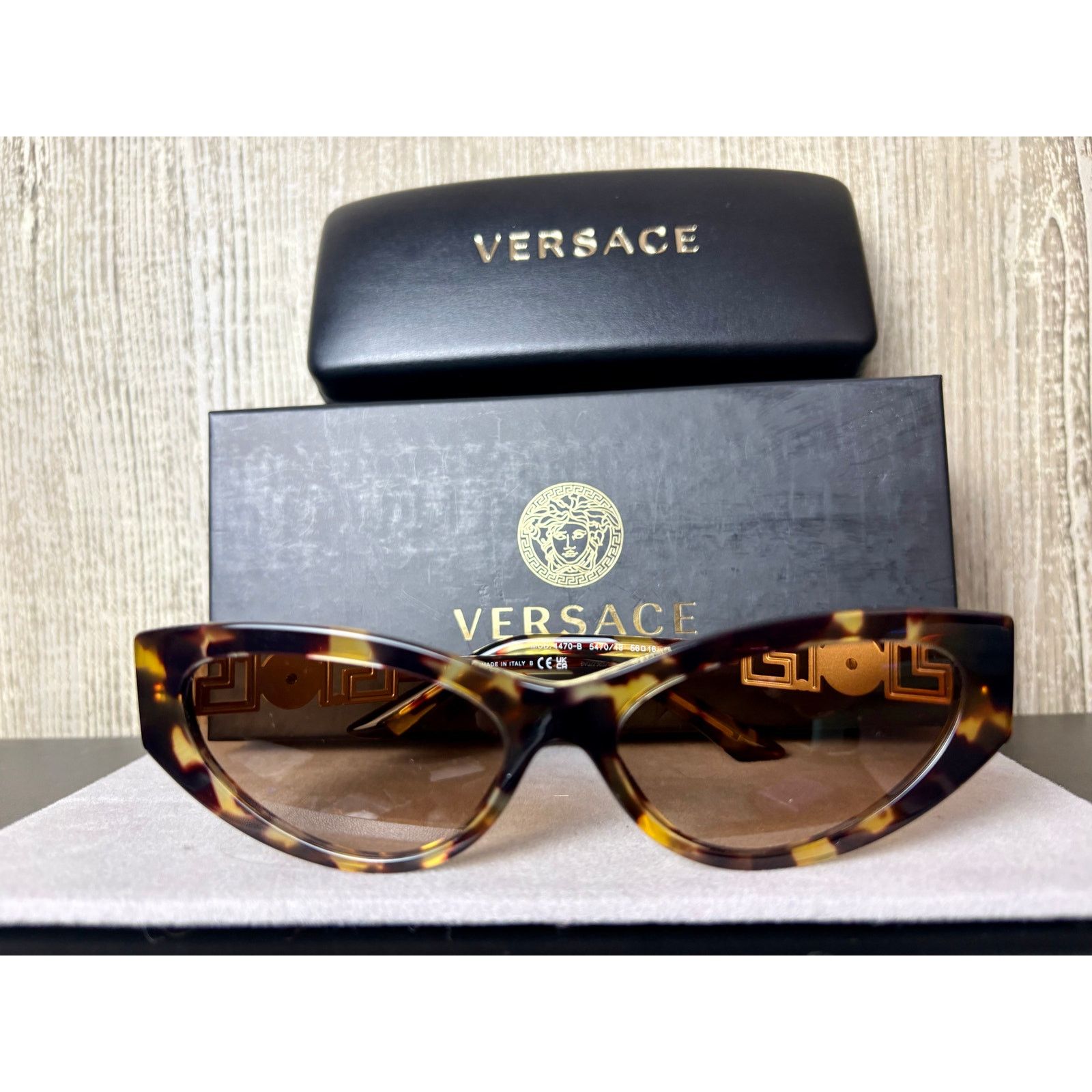 Versace NWB Versace Cat Eye Havana Brown Gradient Sunglasses 4470-B Size ONE SIZE - 2 Thumbnail
