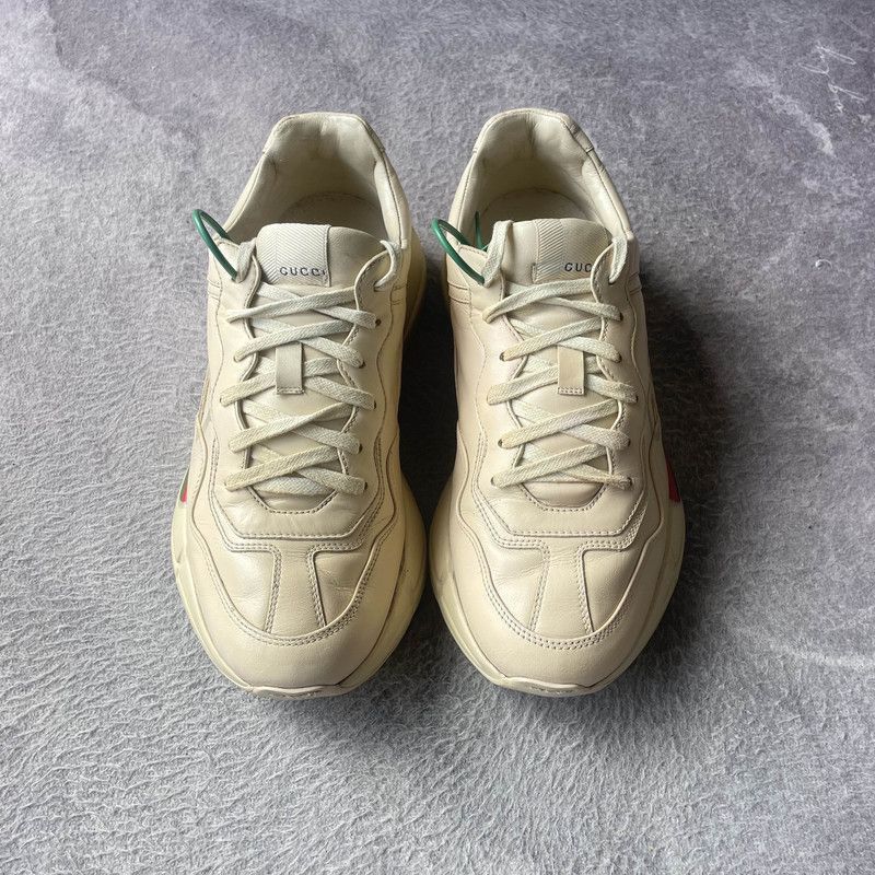 Gucci Gucci Rhyton Logo Low-Top Dad Sneakers - Size US 8.5 / EU 41-42 - 2 Thumbnail