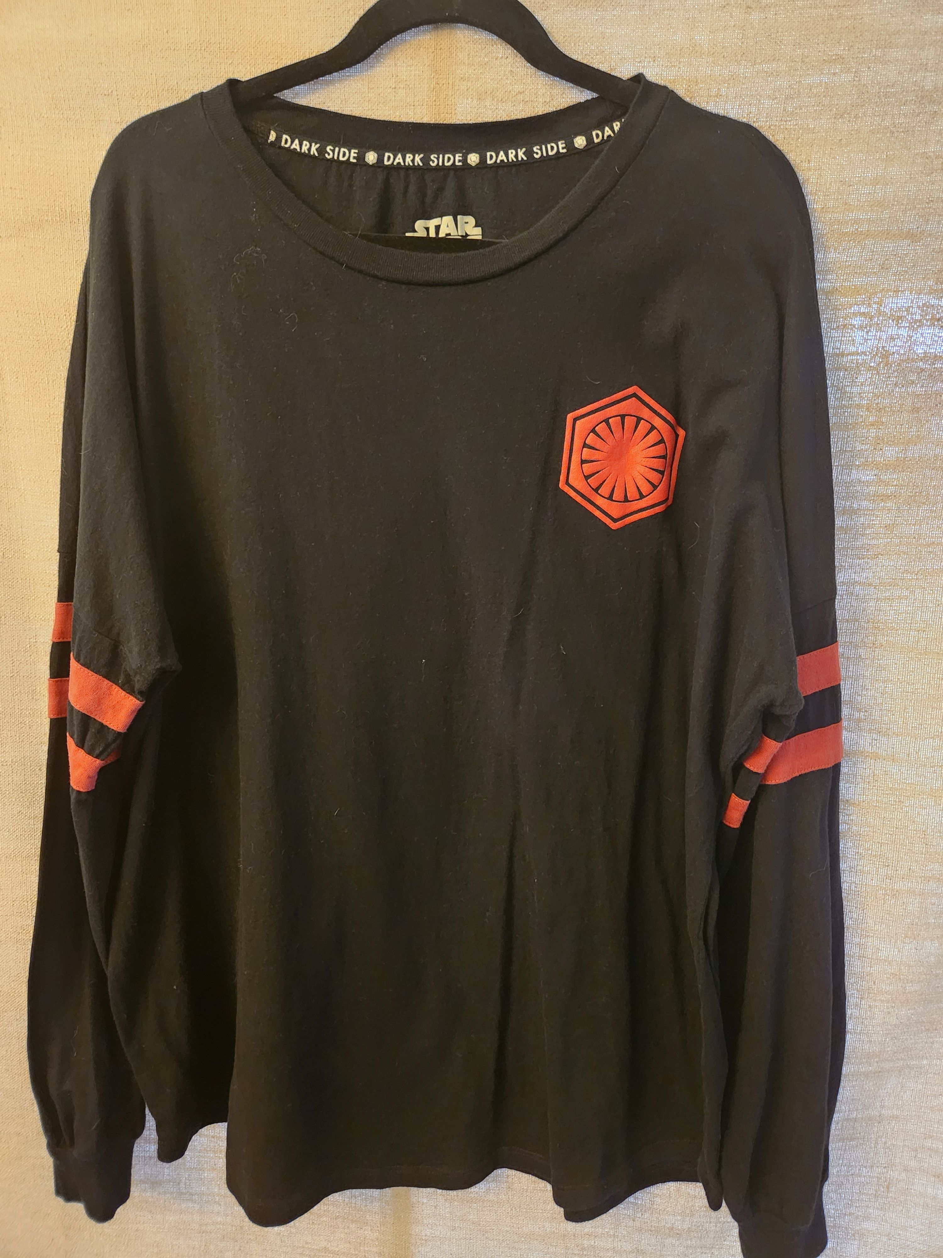Star Wars Dark Side First Order 100% Cotton Long Sleeve T-Shirt Size US L / EU 52-54 / 3 - 1 Thumbnail