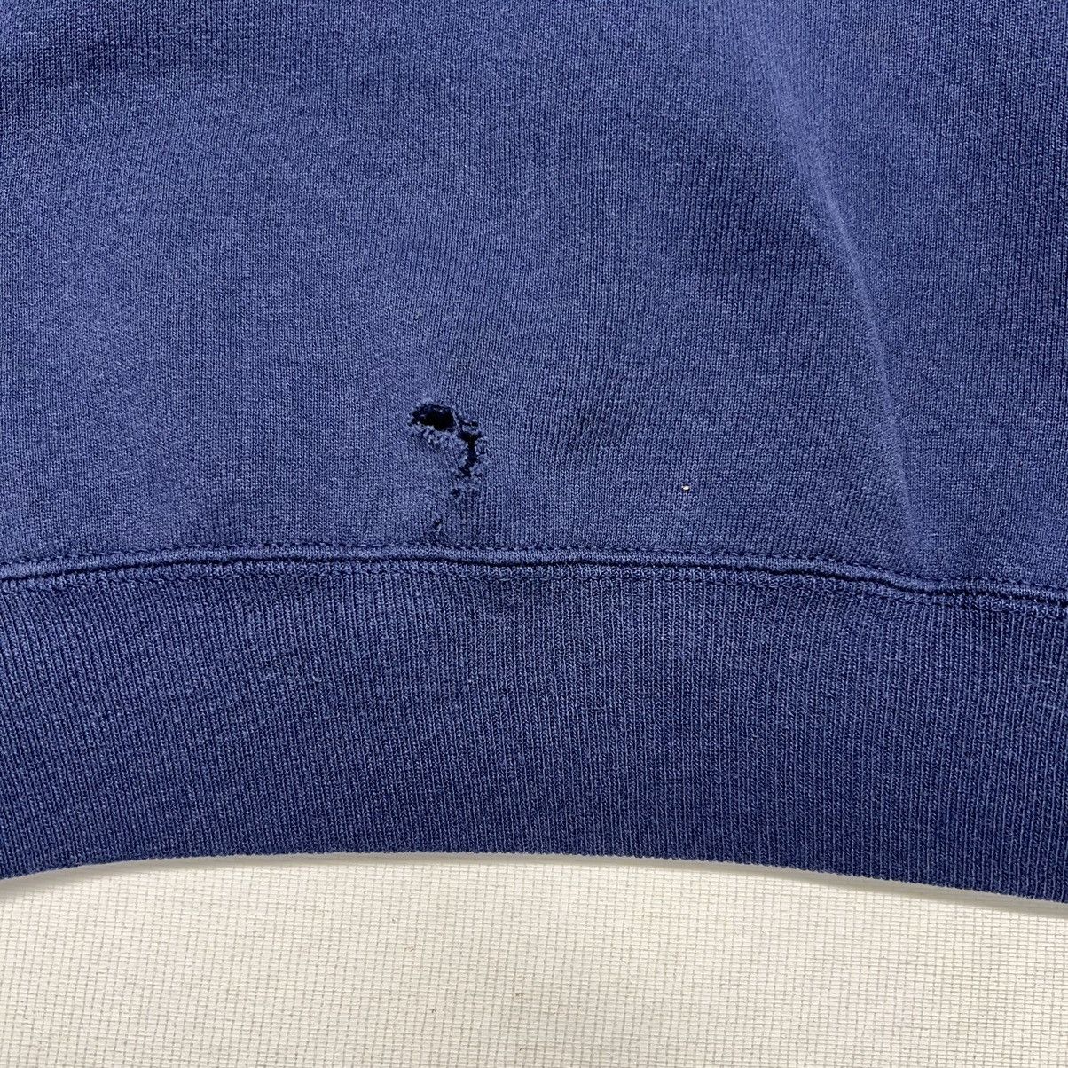 Hanes × Vintage VTG Hanes Classics Crewneck Blue Sweatshirt Sweater Navy Size US XL / EU 56 / 4 - 3 Thumbnail
