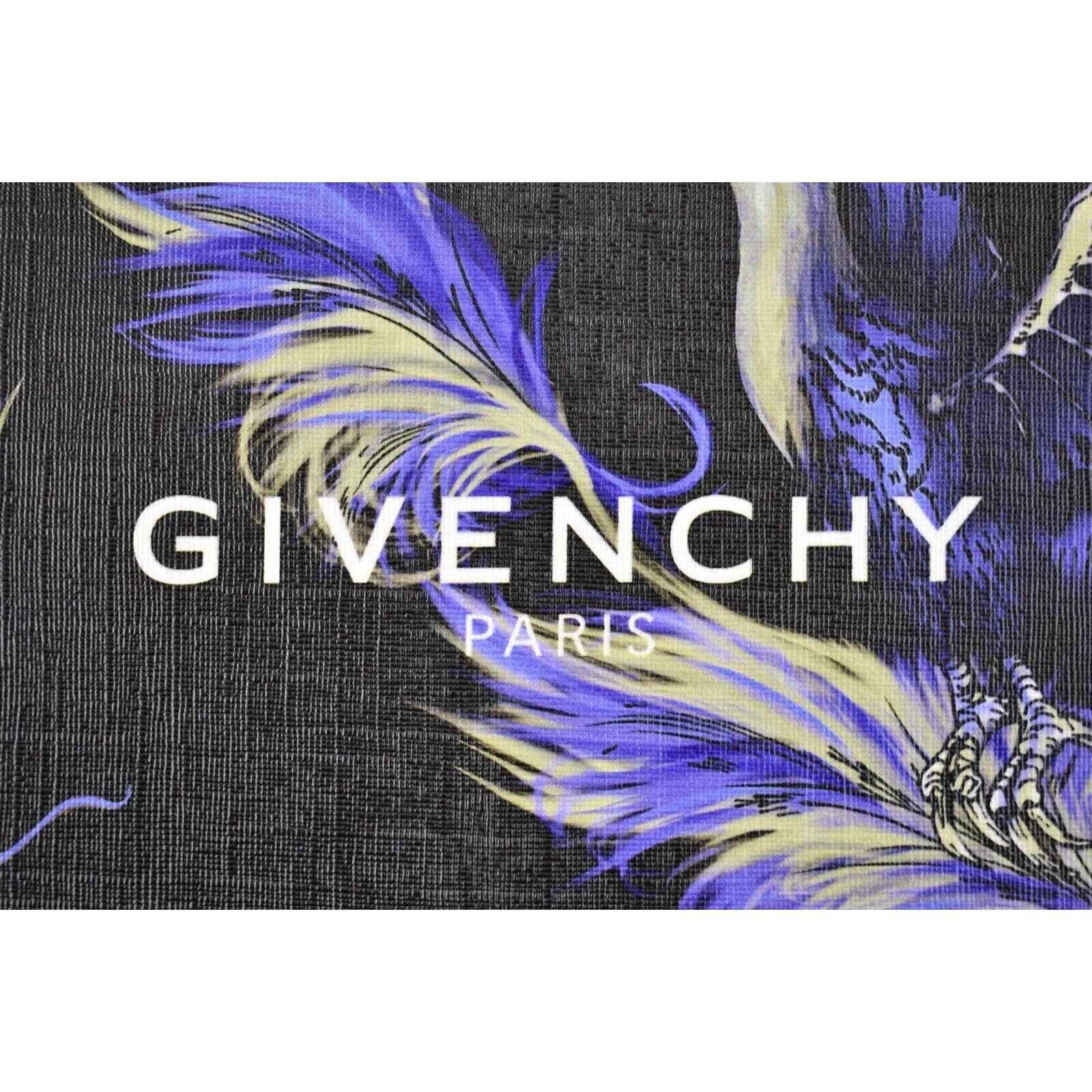 Givenchy Givenchy Paris Printed Phoenix Bird Zip Pouch Clutch Bag Size ONE SIZE - 4 Thumbnail