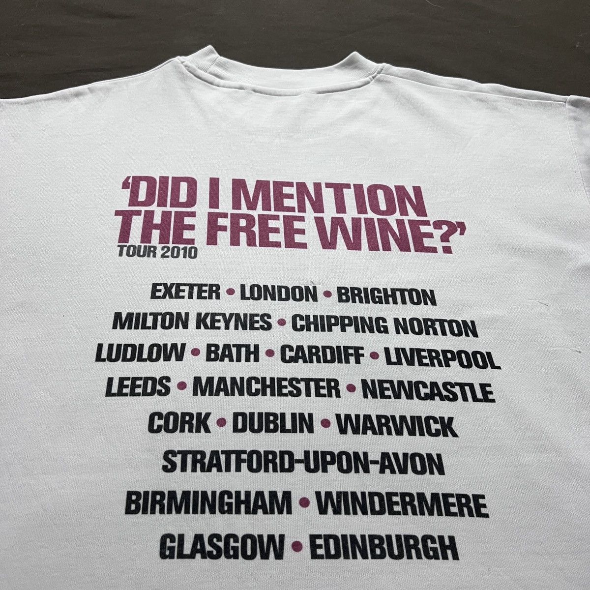 Vintage Vintage Y2K Felix Dennis Publisher poet Tour Promo Tee Size US L / EU 52-54 / 3 - 10 Thumbnail