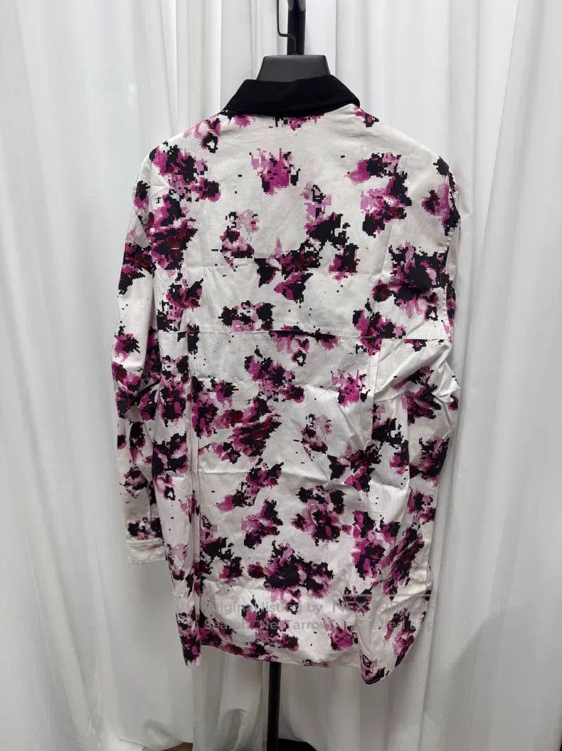 Yohji Yamamoto YOHJI YAMAMOTO Mosaic Flower Bud Loose Shirt Size US XL / EU 56 / 4 - 9 Thumbnail