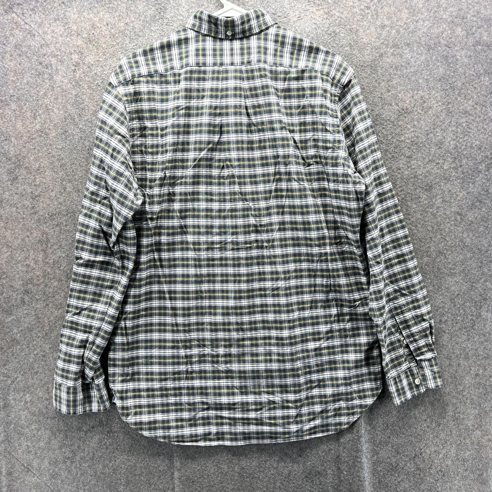 Ralph Lauren Ralph Lauren Shirt Mens Medium Green Tartan Plaid Button Front Casual Woven VTG Size US M / EU 48-50 / 2 - 2 Thumbnail