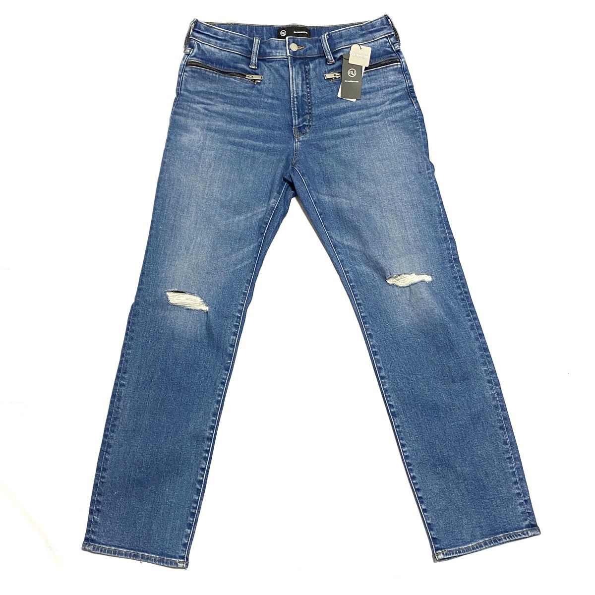 Japanese Brand × Jun Takahashi × Undercover Undercover × GU Slim Damage Jeans Blue Size XL Size US 36 / EU 52 - 2 Thumbnail