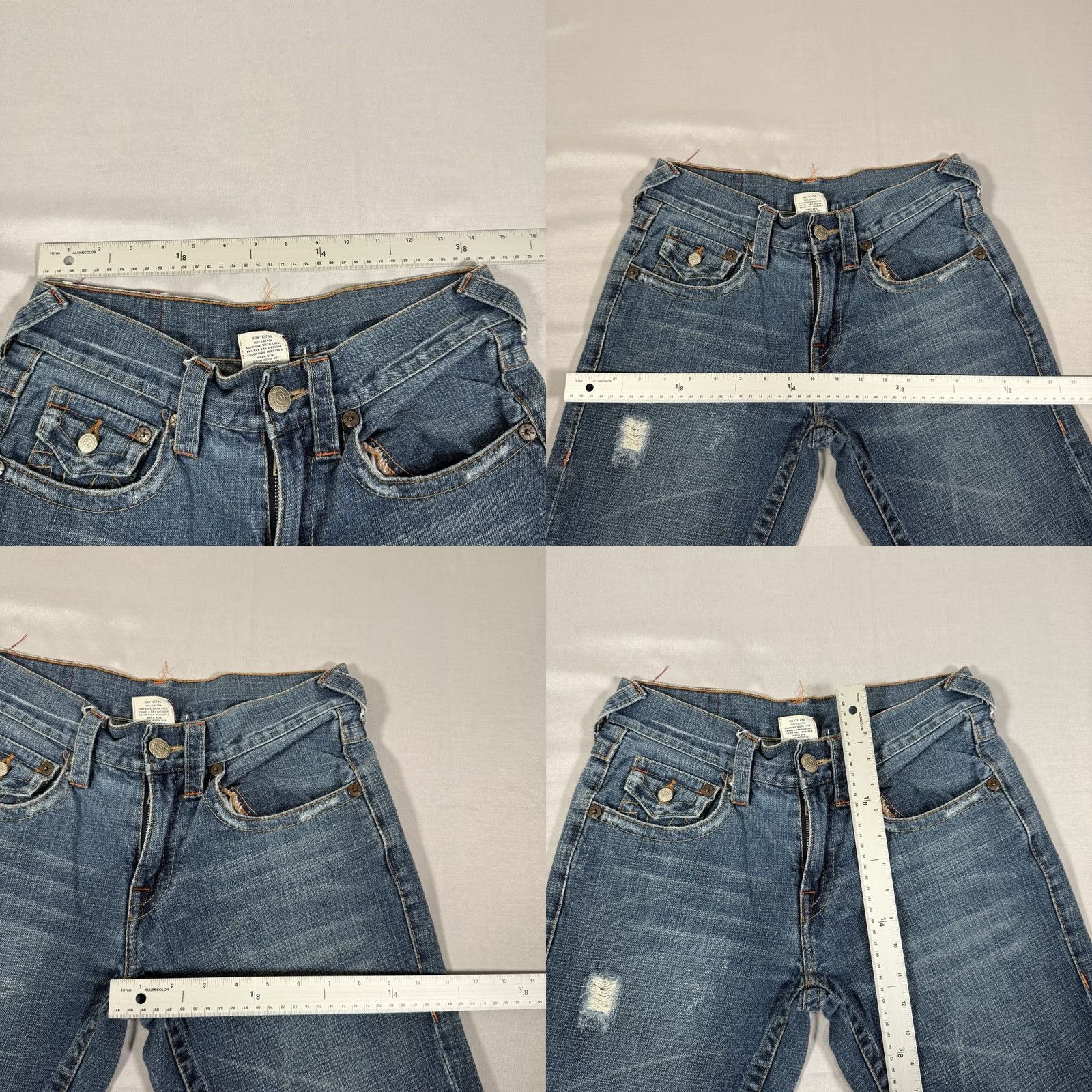 True Religion VINTAGE Note: This item is not vintage per specifications; title is reformulated without adding unsupported terms. Size 30" / US 8 / IT 44 - 10 Thumbnail