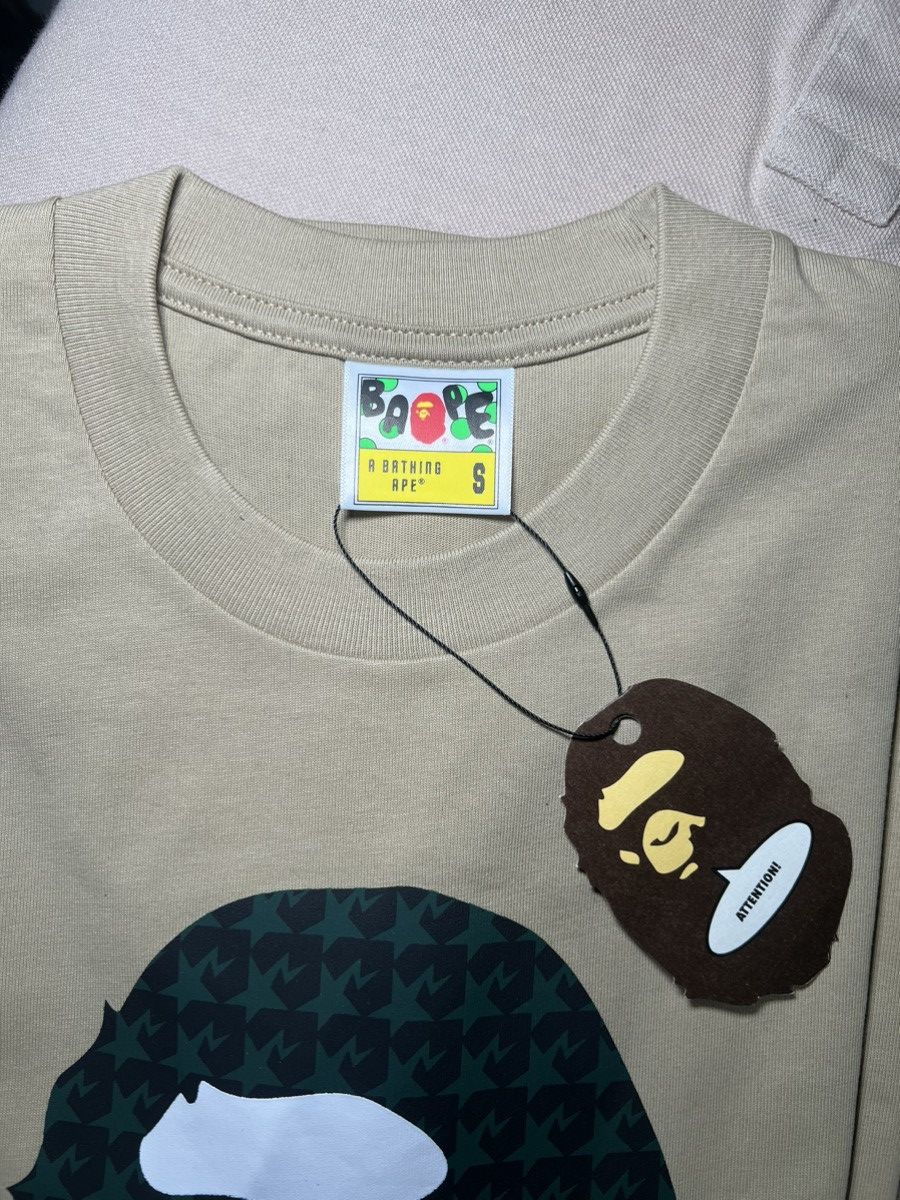Bape BAPE Sta Houndstooth Bathing Ape Relaxed Fit Tee Size US S / EU 44-46 / 1 - 4 Thumbnail