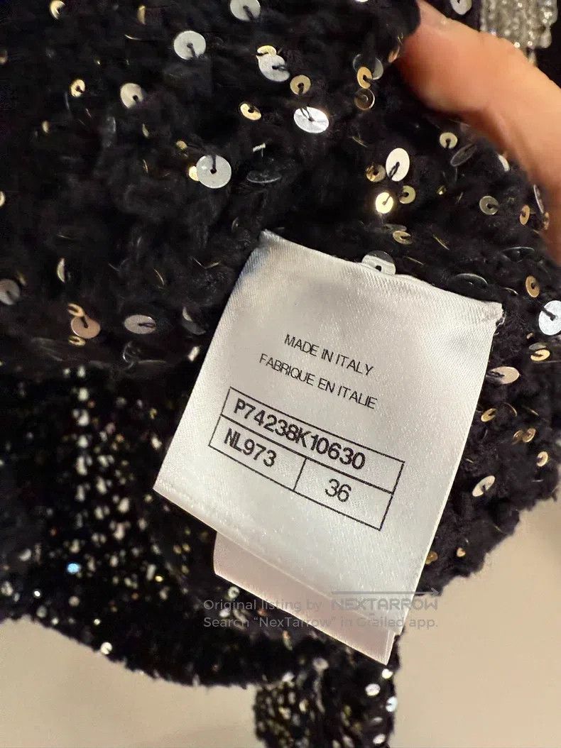 Chanel Chanel 23s sequin cardigan coat Size XS / US 0-2 / IT 36-38 - 5 Thumbnail
