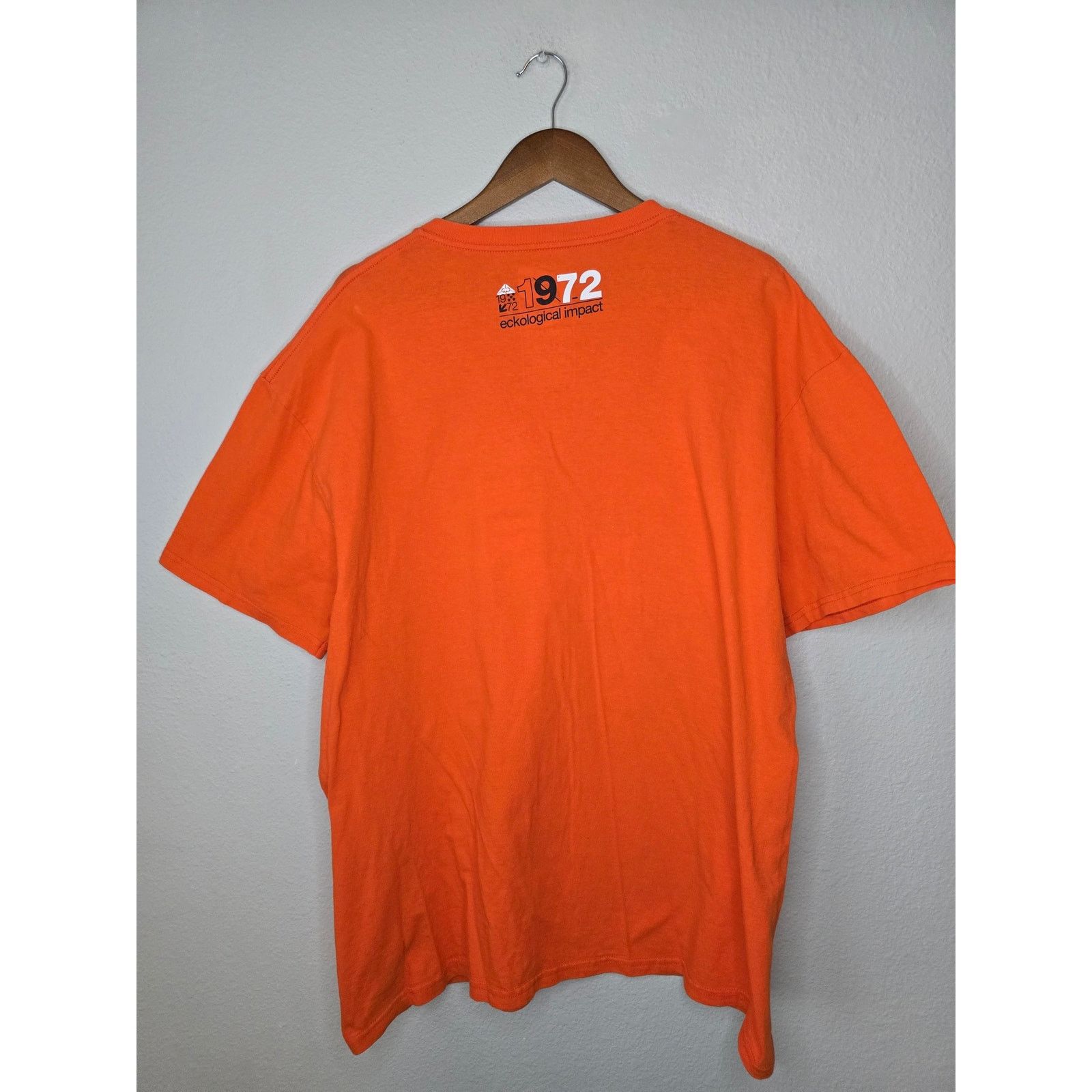 Ecko Unltd. × Vintage Ecko Unltd Shirt XL Vneck Orange Streetwear Skater Tee Y2k Size US XL / EU 56 / 4 - 5 Thumbnail