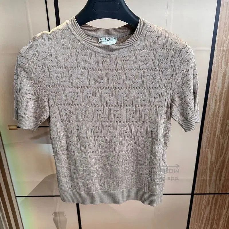 Fendi Fendi Pink Cotton Women's T-Shirt . Size S / US 4 / IT 40 - 1 Thumbnail
