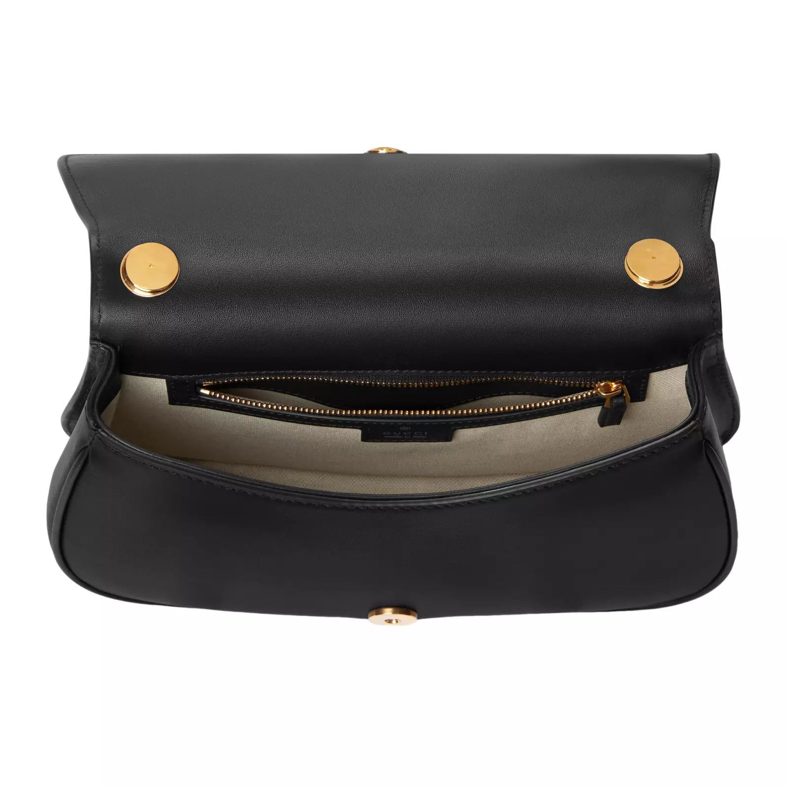 Gucci GUCCI Blondie Medium Black Leather Top Handle New Size ONE SIZE - 4 Thumbnail