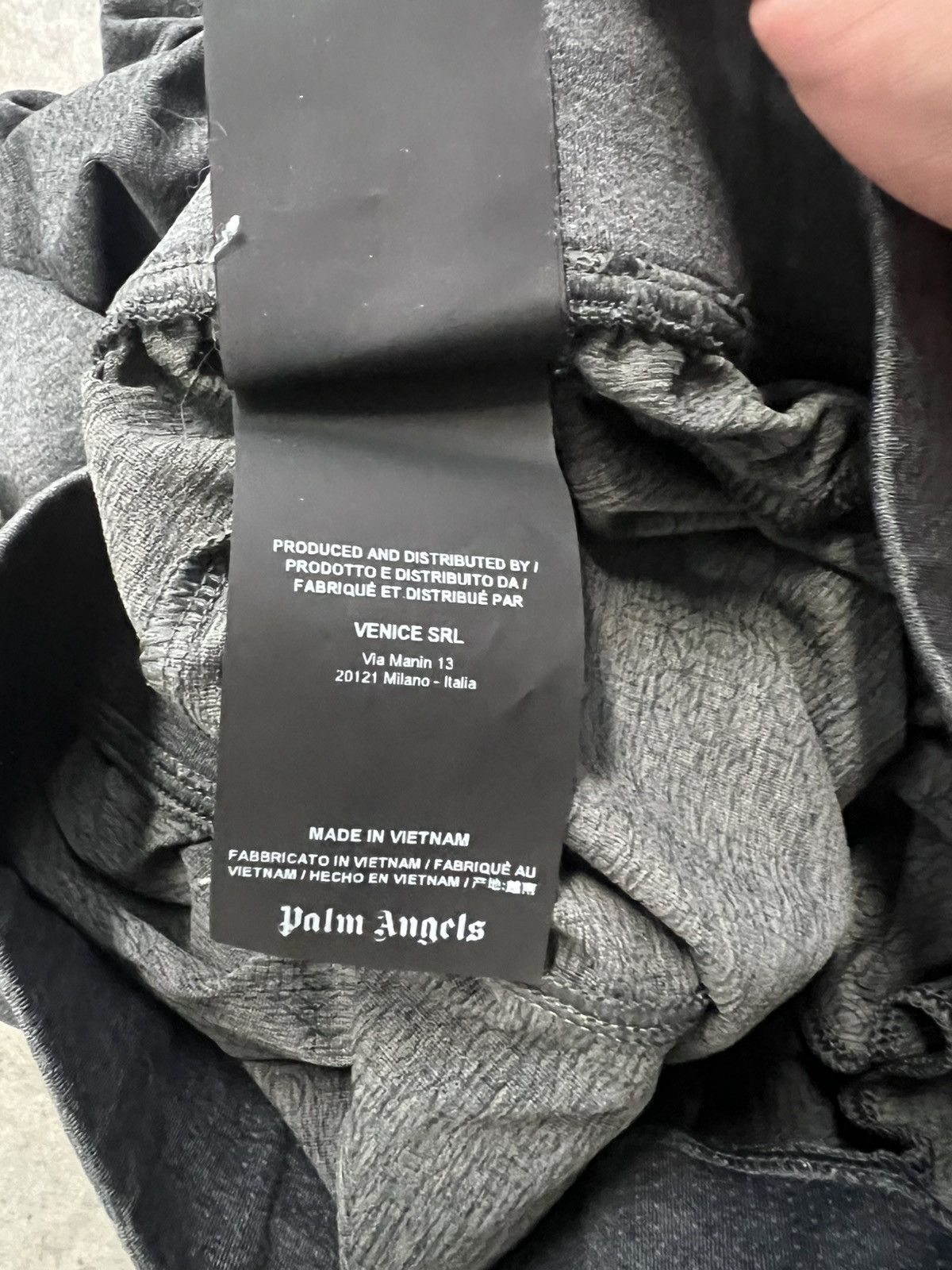 Palm Angels × Under Armour Palm Angels X Under Armour Grey Jogger Pants (M) Size US 30 / EU 46 - 7 Thumbnail