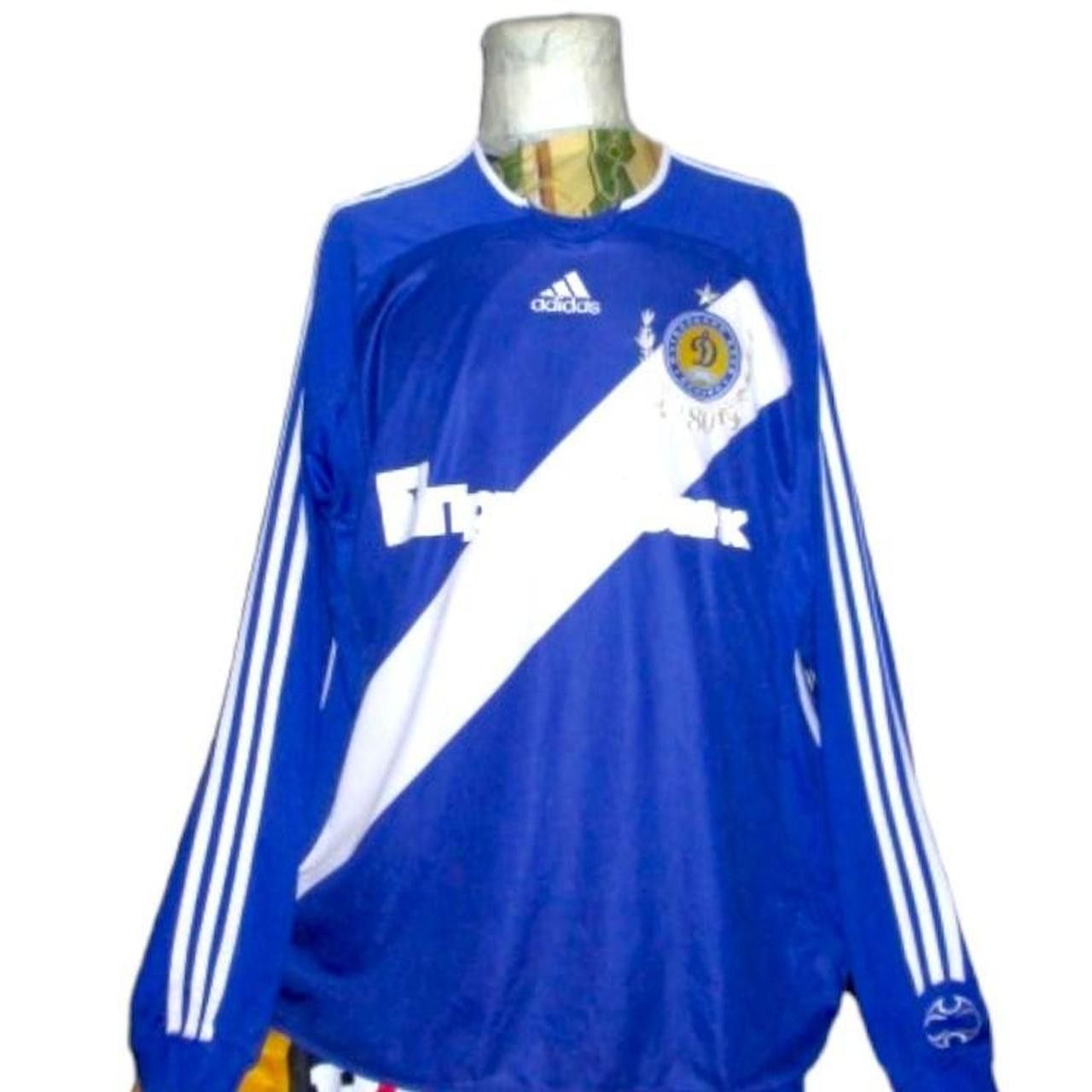 Adidas Dinamo Dynamo Kiev Ukraine 2005 2006 Home Shirt Jersey Size US XL / EU 56 / 4 - 1 Thumbnail