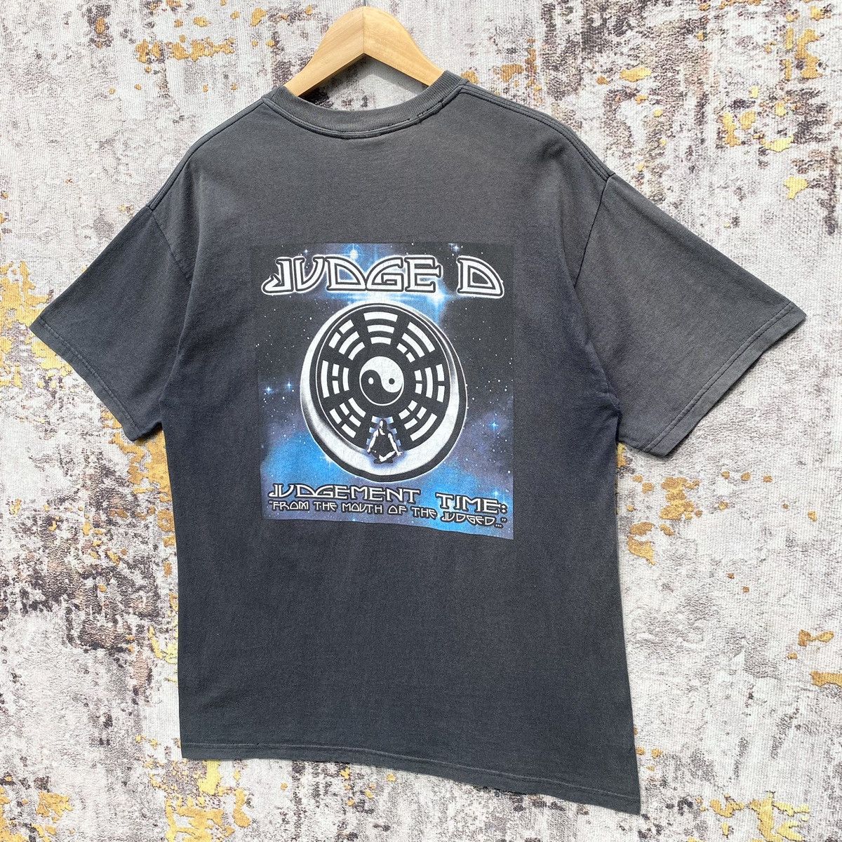 Band Tees Vintage 90s Judge D New York Hardcore Band Shirt Sunfaded Size US L / EU 52-54 / 3 - 3 Thumbnail