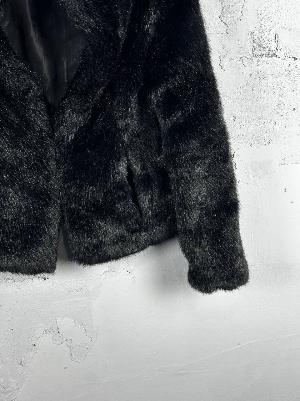 Other Vintage Avantgarde Biker Cropped Faux Fur Jacket Y2K Size US M / EU 48-50 / 2 - 5 Thumbnail