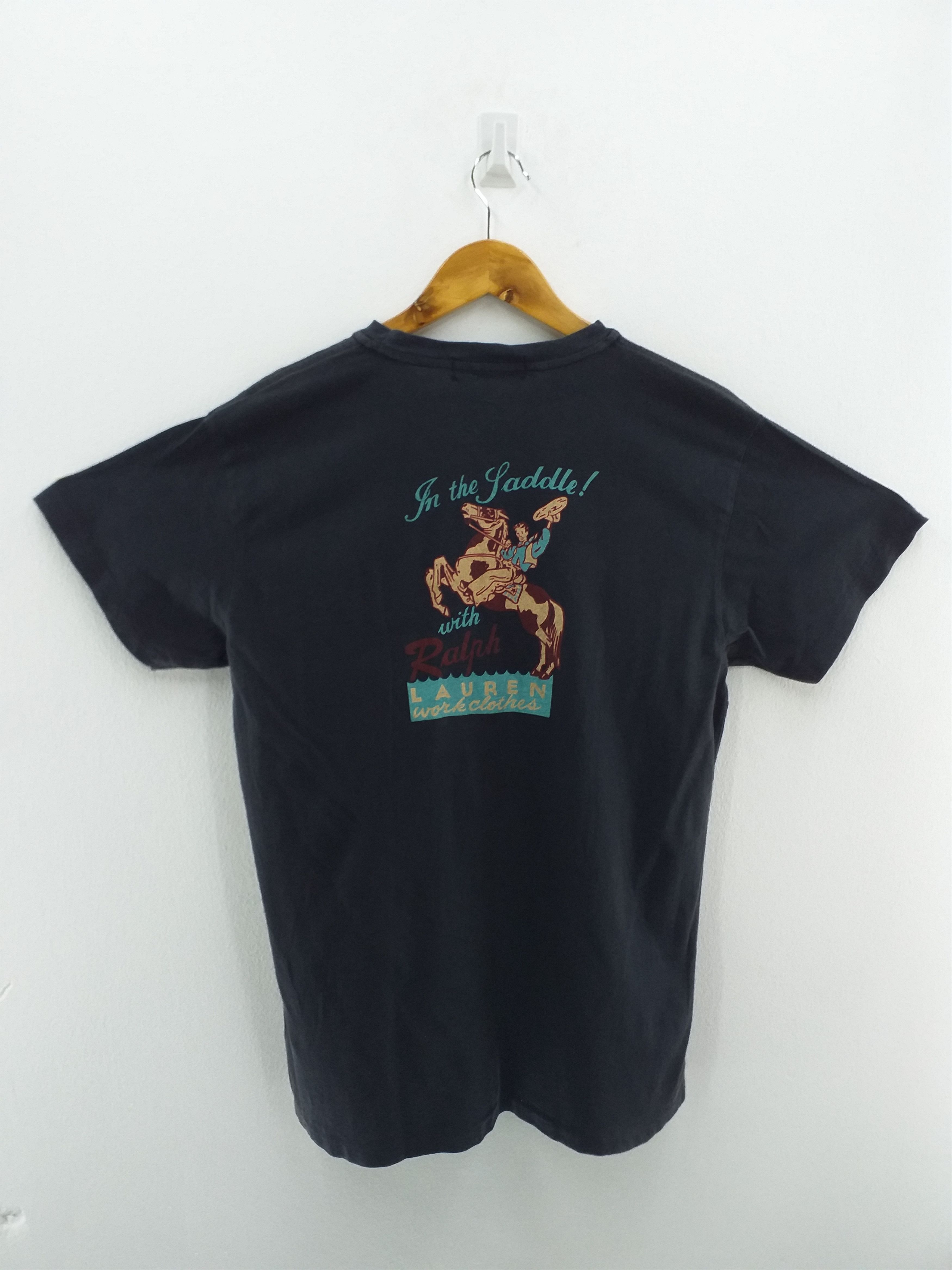 Polo Ralph Lauren Vintage Ralph Lauren Big Logo T Shirt -A071 Size US L / EU 52-54 / 3 - 1 Thumbnail