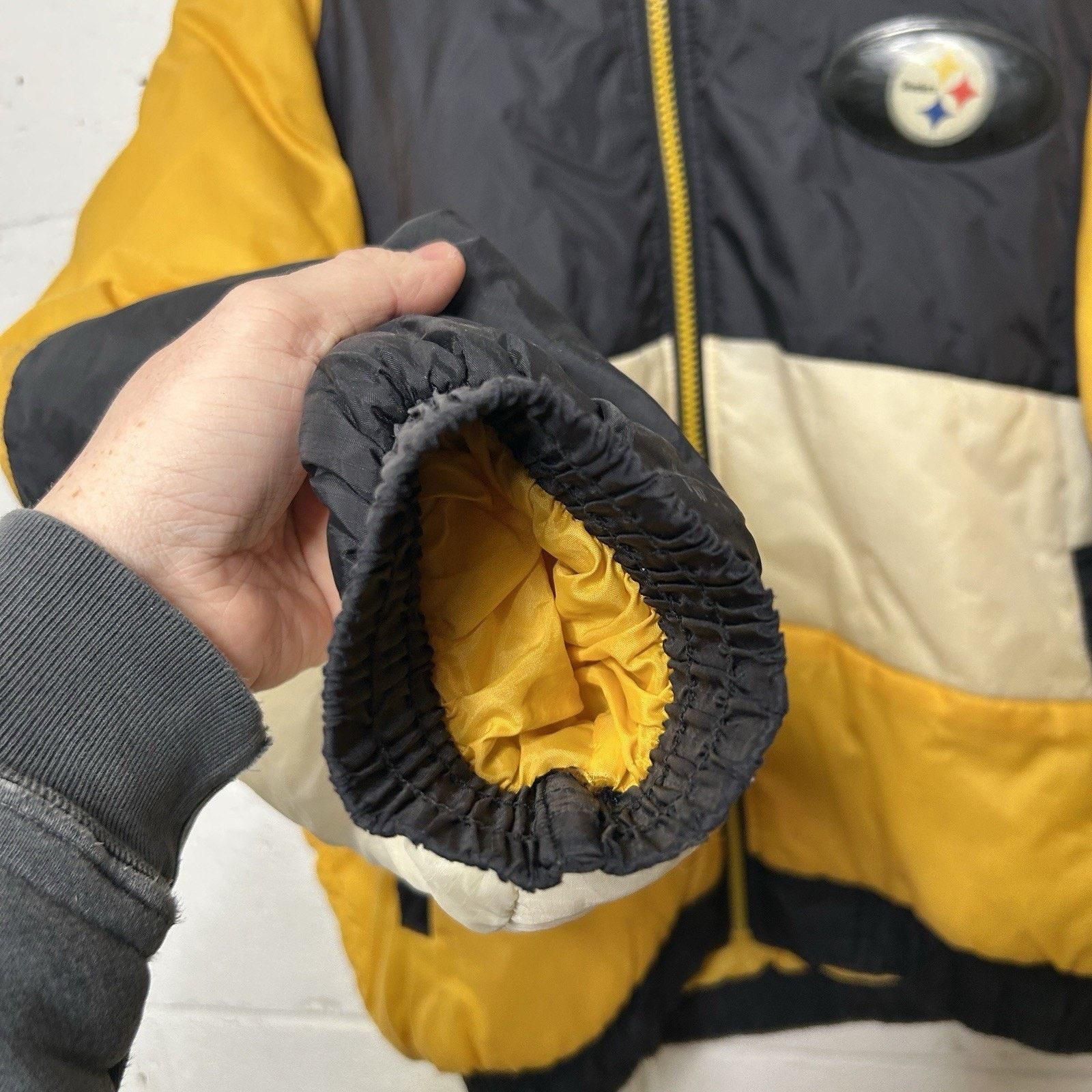 Pro Player Vintage Pittsburgh Steelers Pro Player NFL Jacket Size US XL / EU 56 / 4 - 6 Thumbnail
