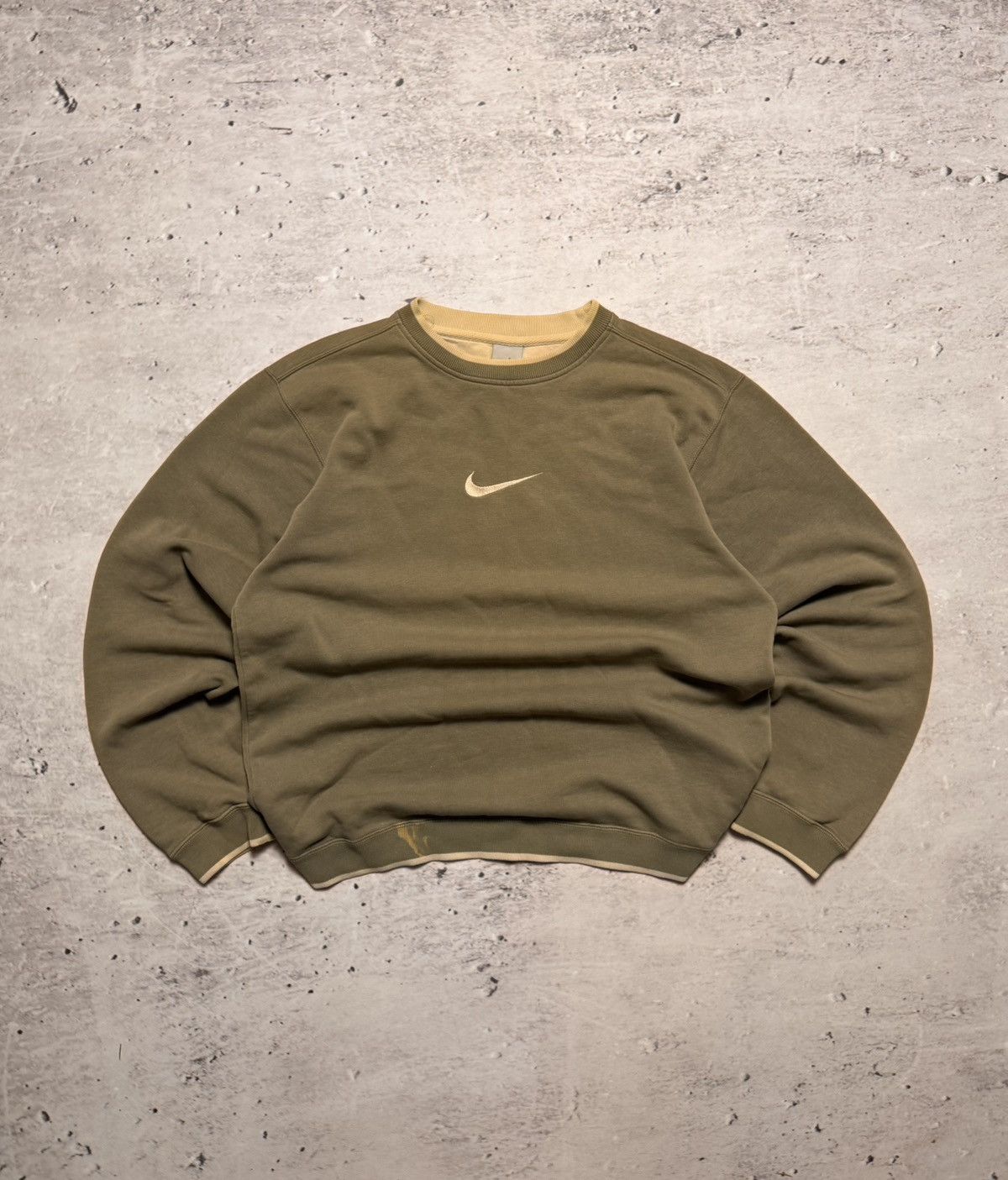 Nike × Vintage NIKE VINTAGE CENTER LOGO OVERSIZE BOXY SWEATSHIRT Size US M / EU 48-50 / 2 - 1 Thumbnail