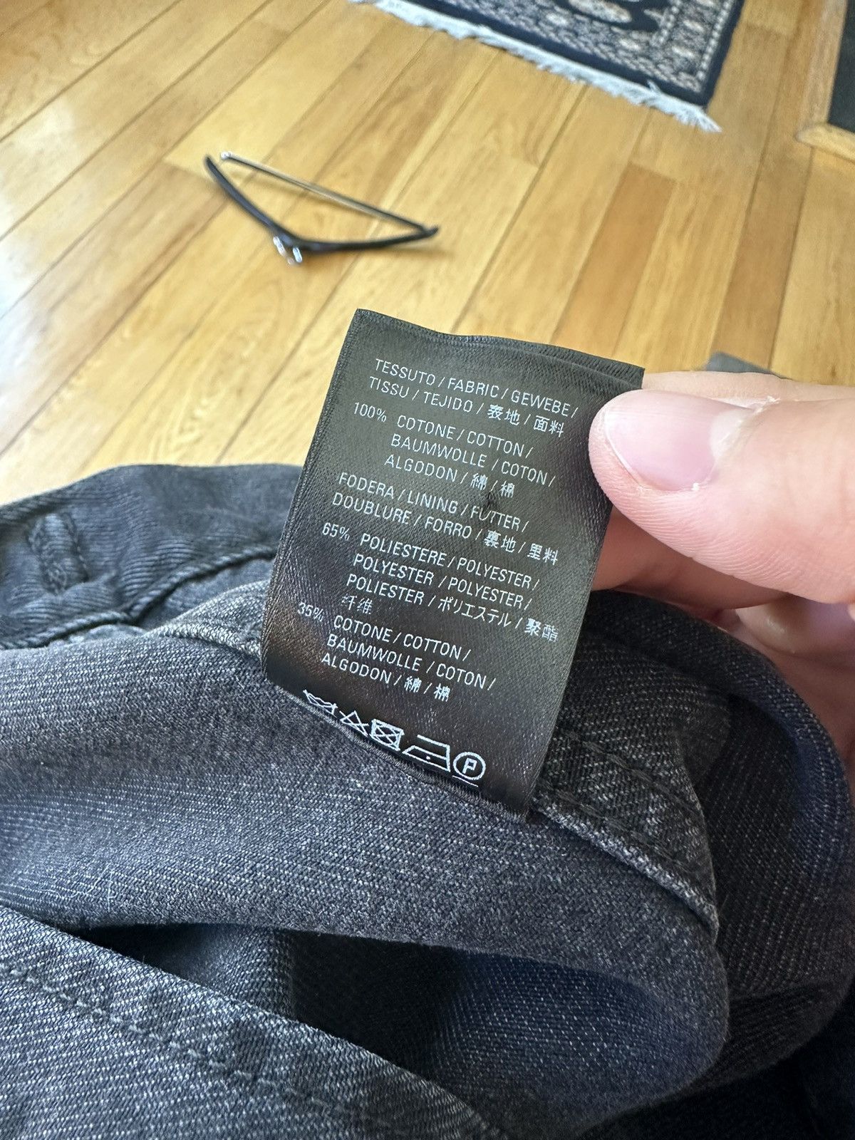 Balenciaga Balenciaga Logo Denim Jacket Size US L / EU 52-54 / 3 - 9 Thumbnail
