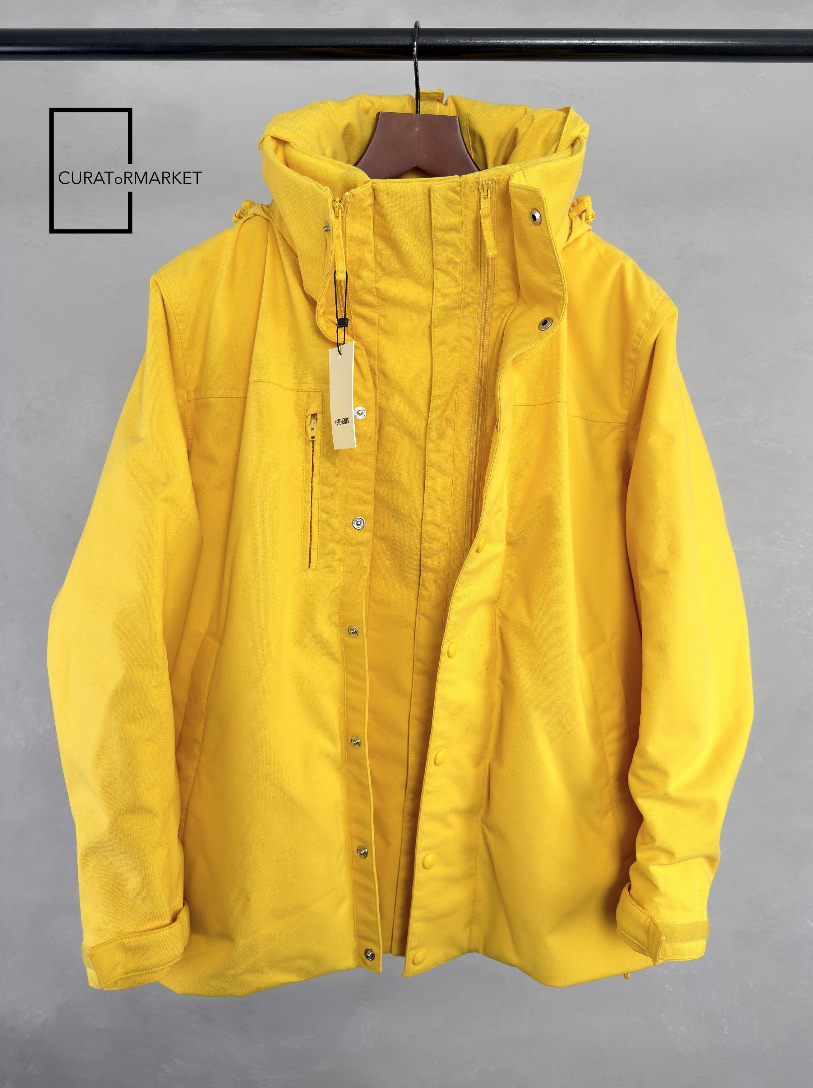 Vetements Oversized Demna Angela Reversible Double Sided Hood FW18 Size US S / EU 44-46 / 1 - 12 Thumbnail