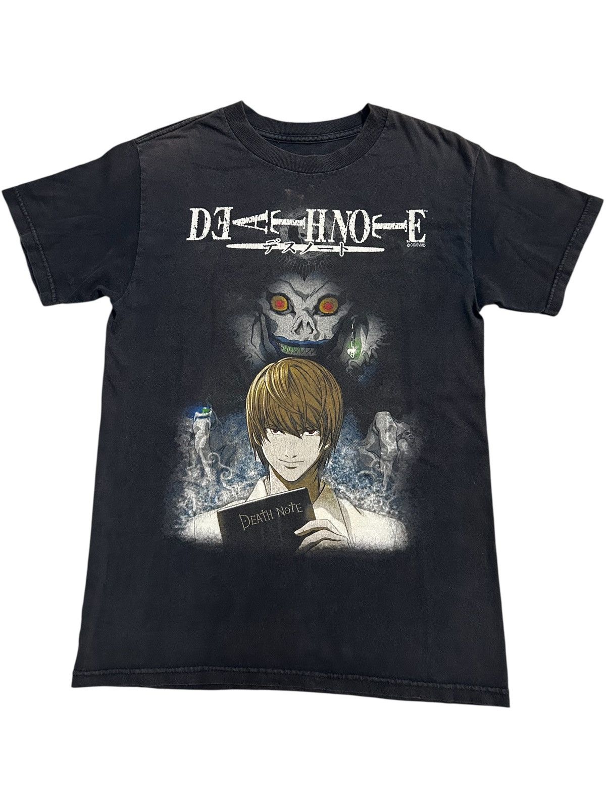 Anime Vintage Death Note Shonen Jump Anime Manga Shirt Sunfaded Size US S / EU 44-46 / 1 - 6 Thumbnail