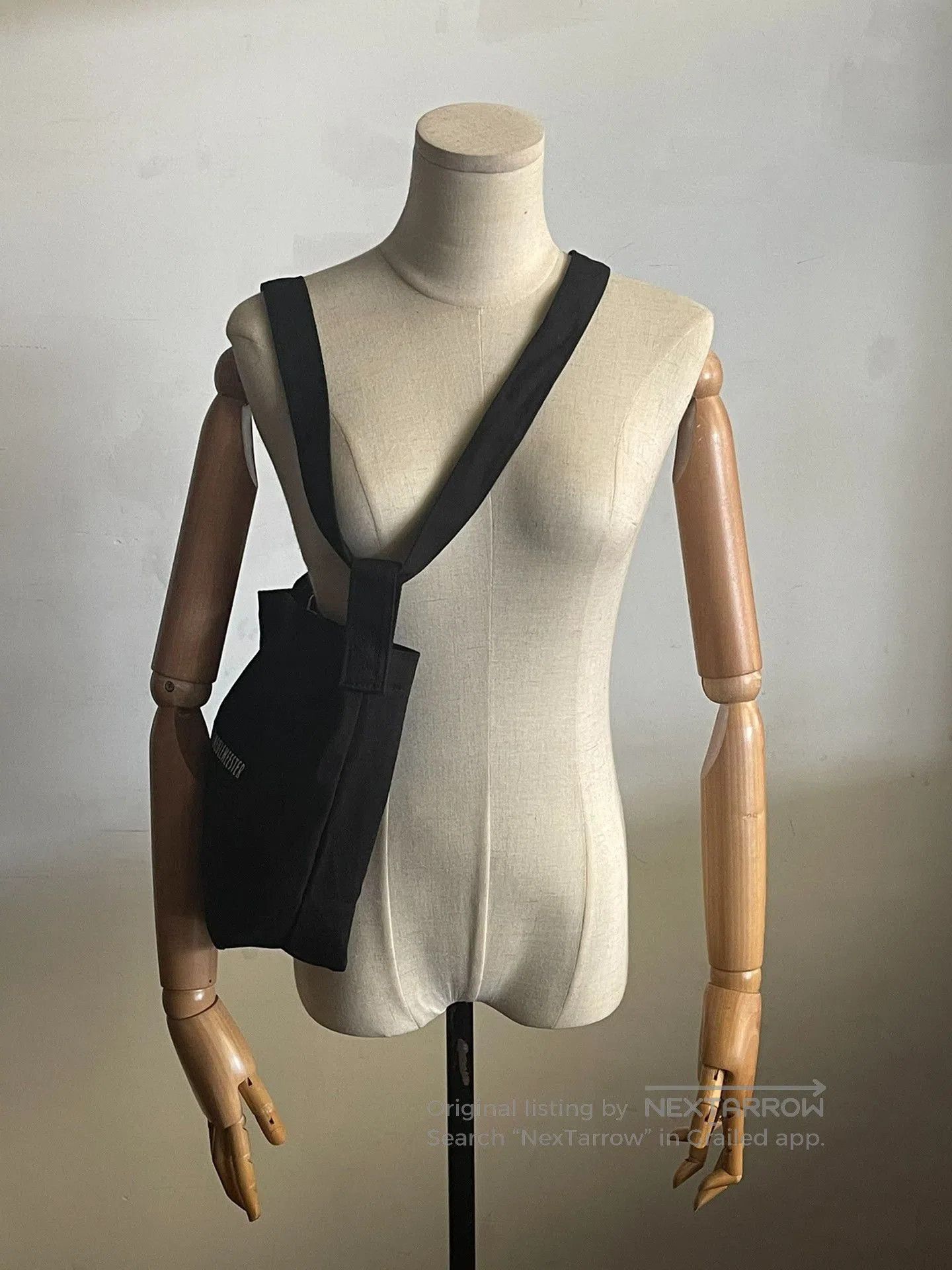 Ann Demeulemeester Ann Demeulemeester 2way Canvas Crossbody Bag. Size ONE SIZE - 3 Thumbnail
