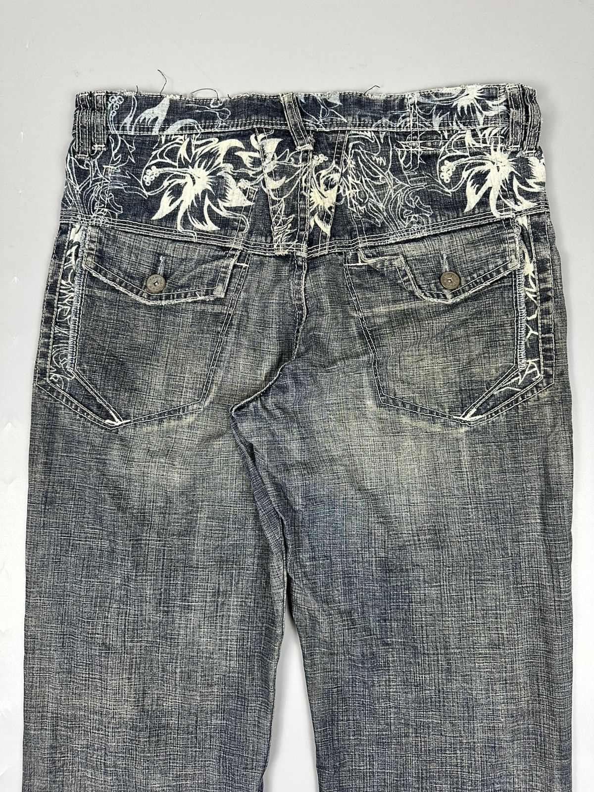 Marithe + Francois Girbaud Distressed Vintage Marithe Francois Girbaud Denim Size US 32 / EU 48 - 5 Thumbnail