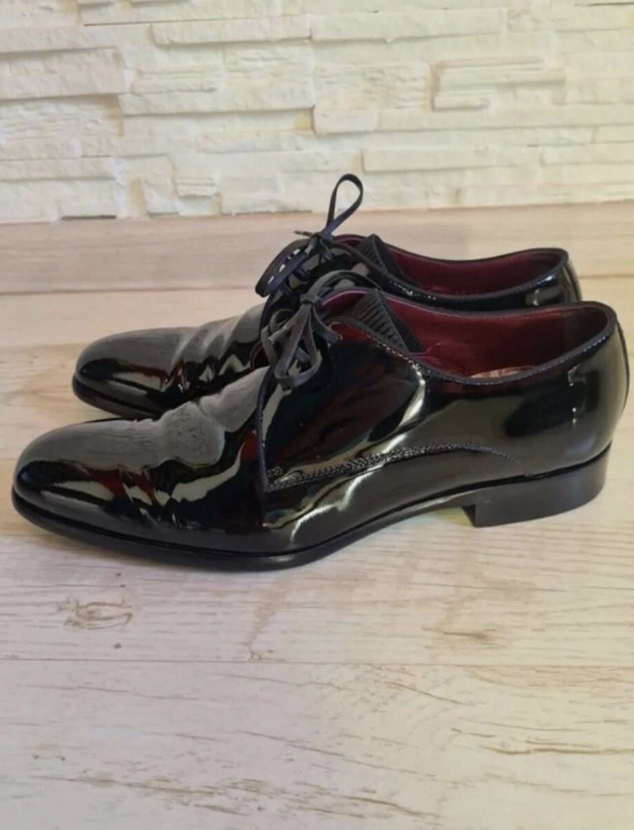Dolce & Gabbana Dolce & Gabbana Patent Leather Derby Shoes – UK 7 Size US 8 / EU 41 - 5 Thumbnail
