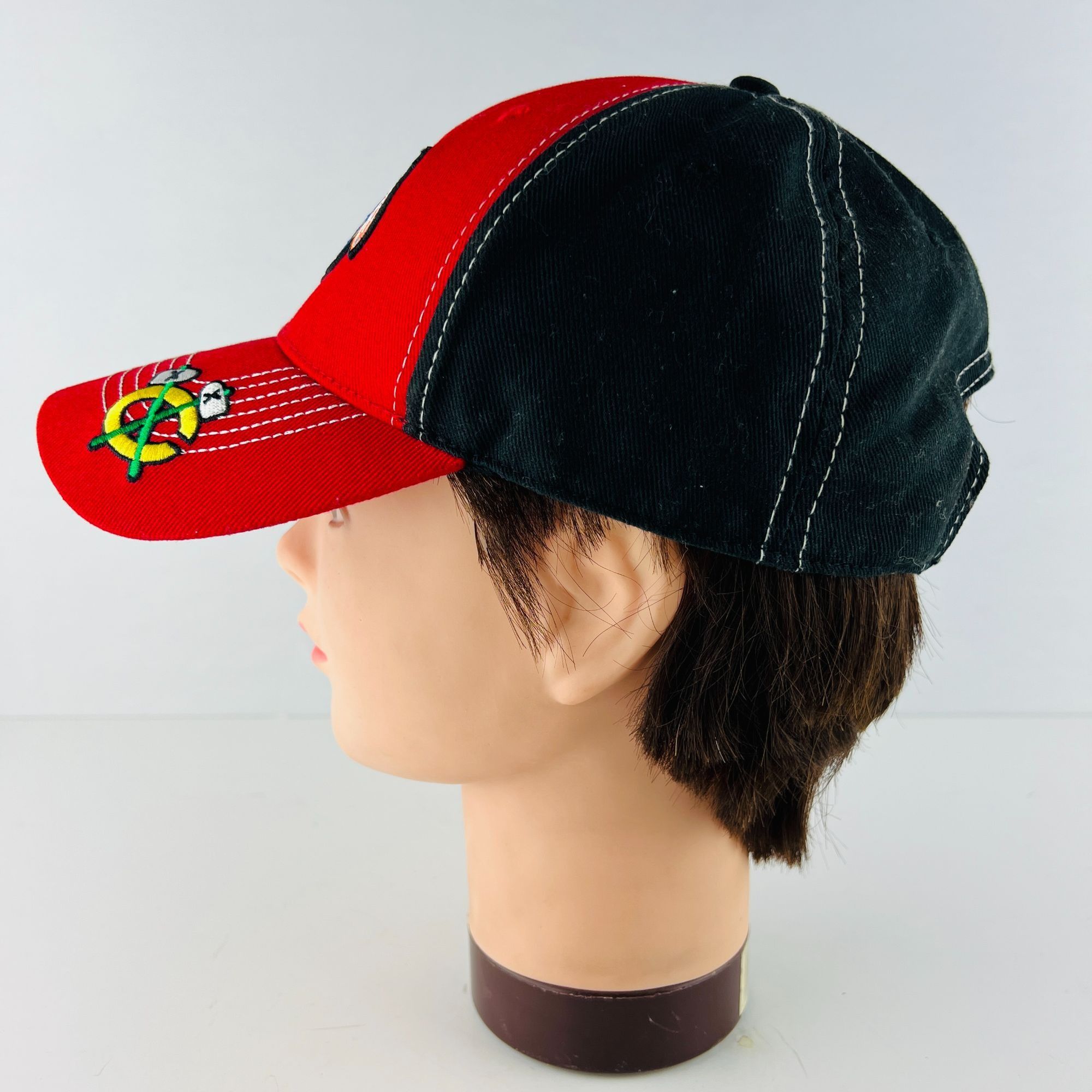 Other Chicago Blackhawks Logo Baseball Style Ball Cap Hat NHL Size ONE SIZE - 4 Thumbnail