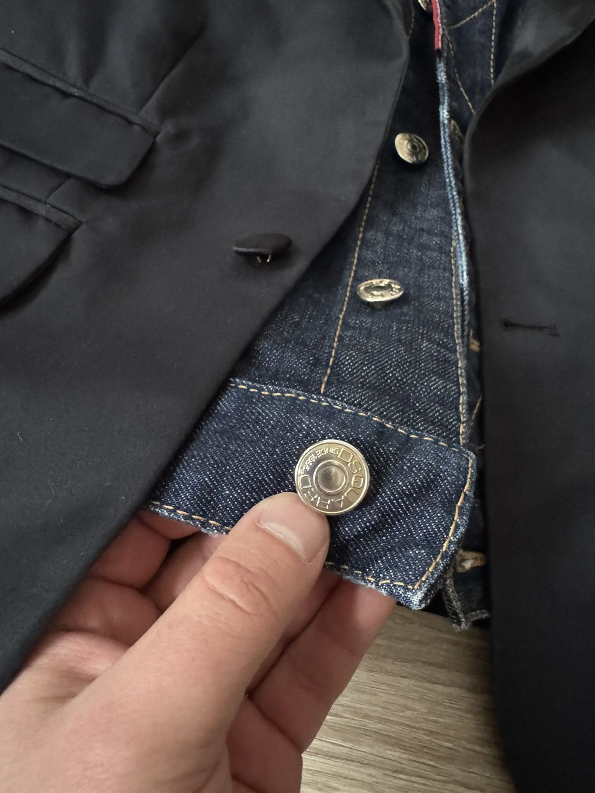 Dsquared2 Dsquared2 F/W 2012 Denim Vest Blazer Size M / US 6-8 / IT 42-44 - 6 Thumbnail